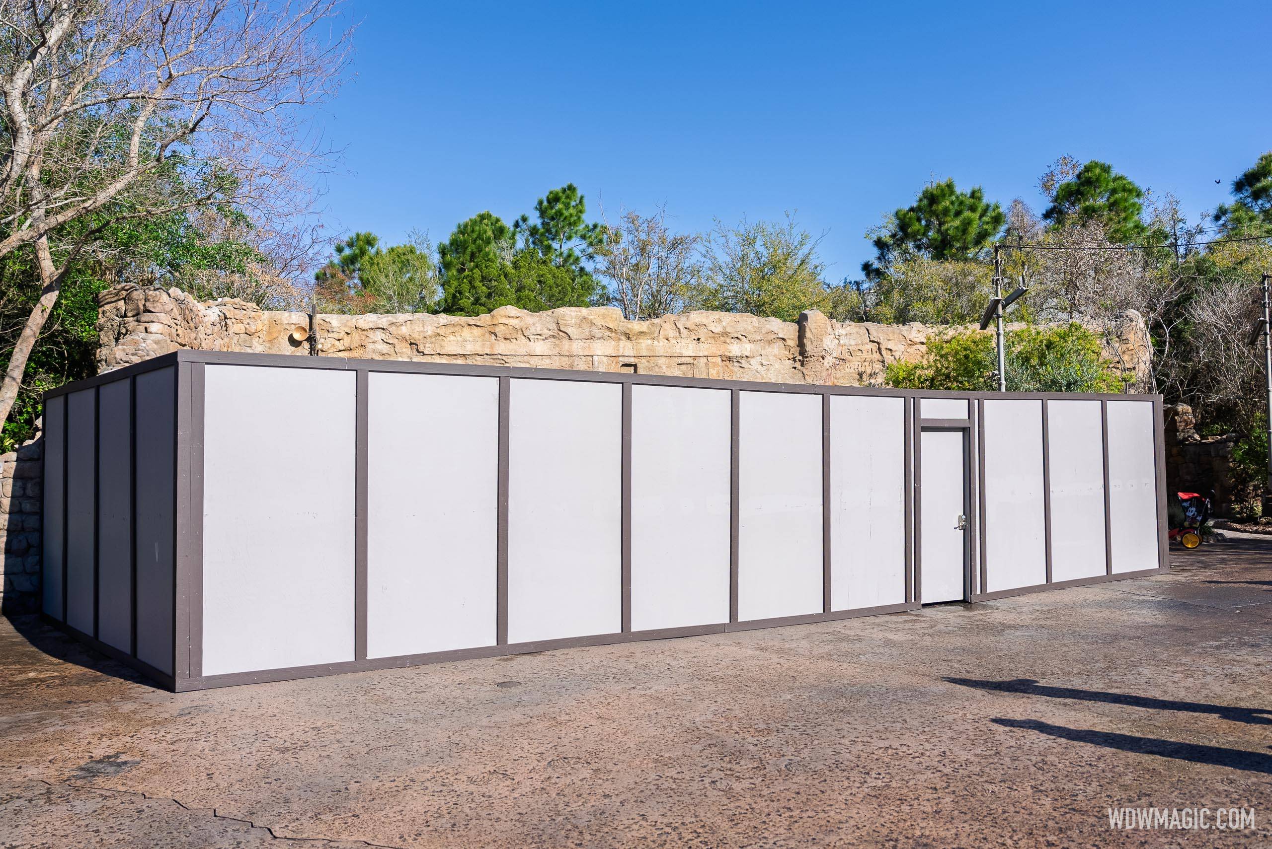 Construction Walls Surround the A-Wing in Star Wars: Galaxy's Edge - March 23 2026