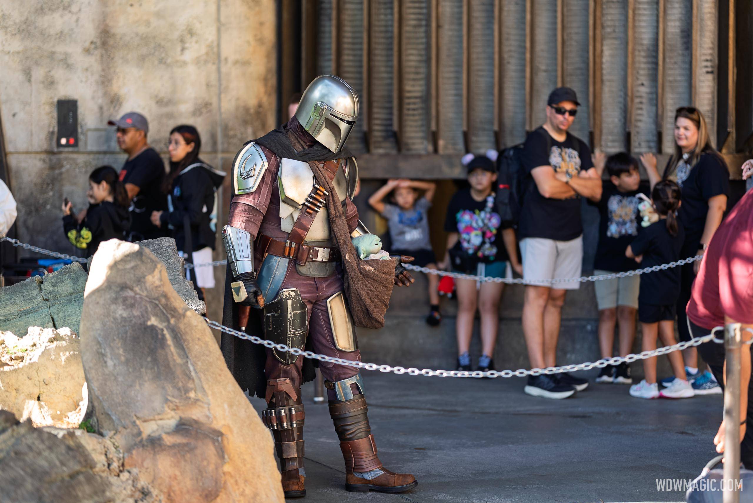 The Mandalorian and Grogu Meet and Greet Area at Disney’s Hollywood Studios