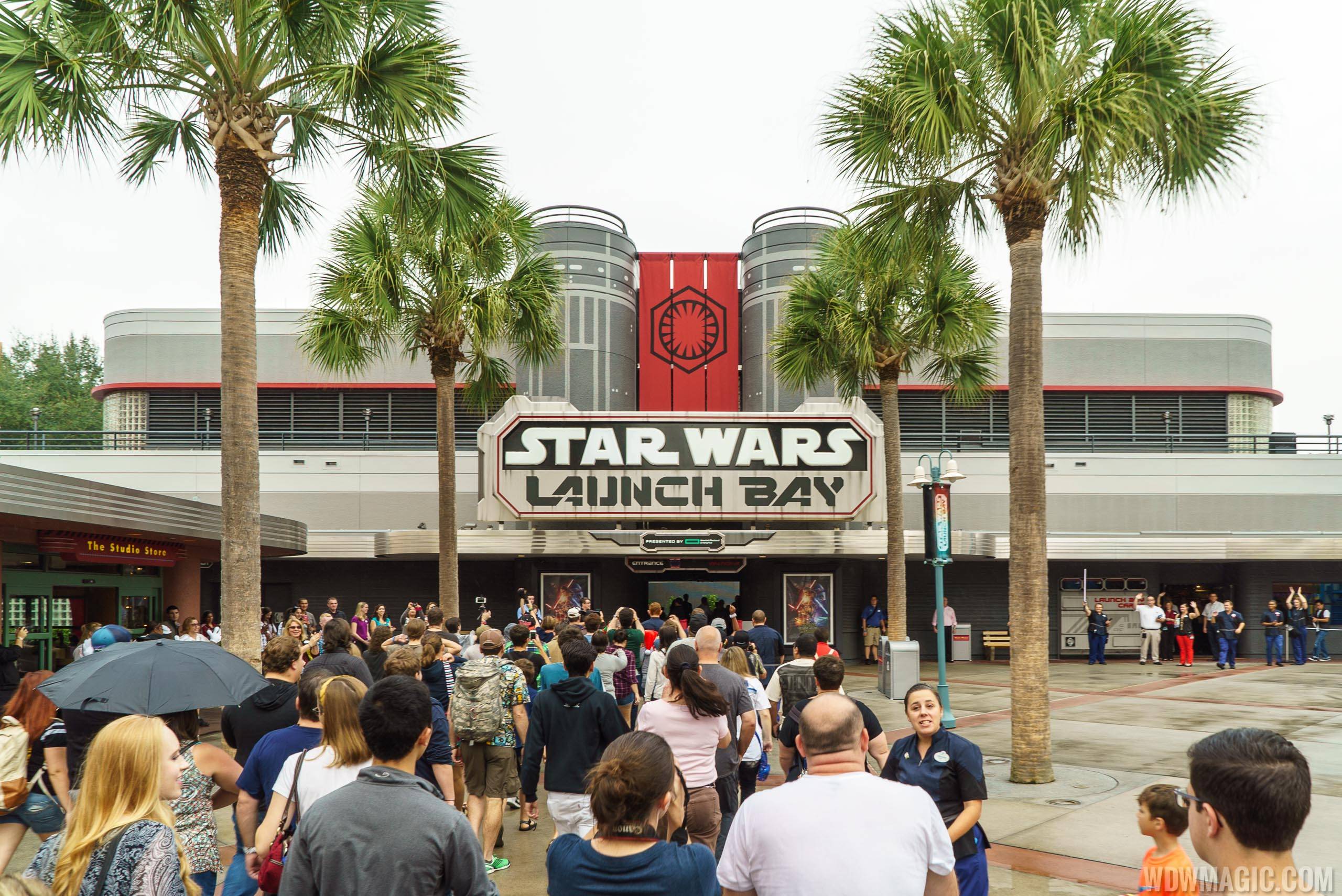 Kylo Ren now appearing at Star Wars Launch Bay