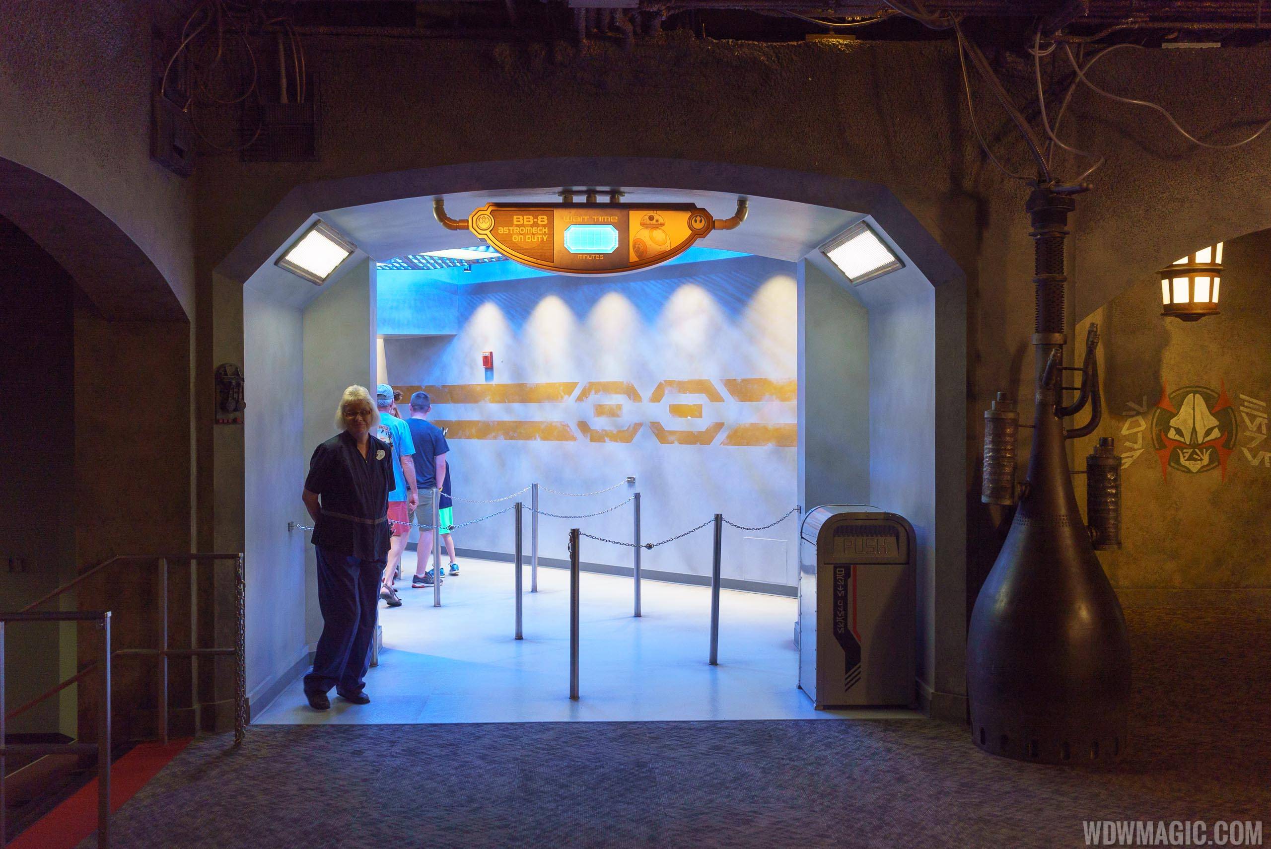 BB-8 meet and greet at Star Wars Launch Bay