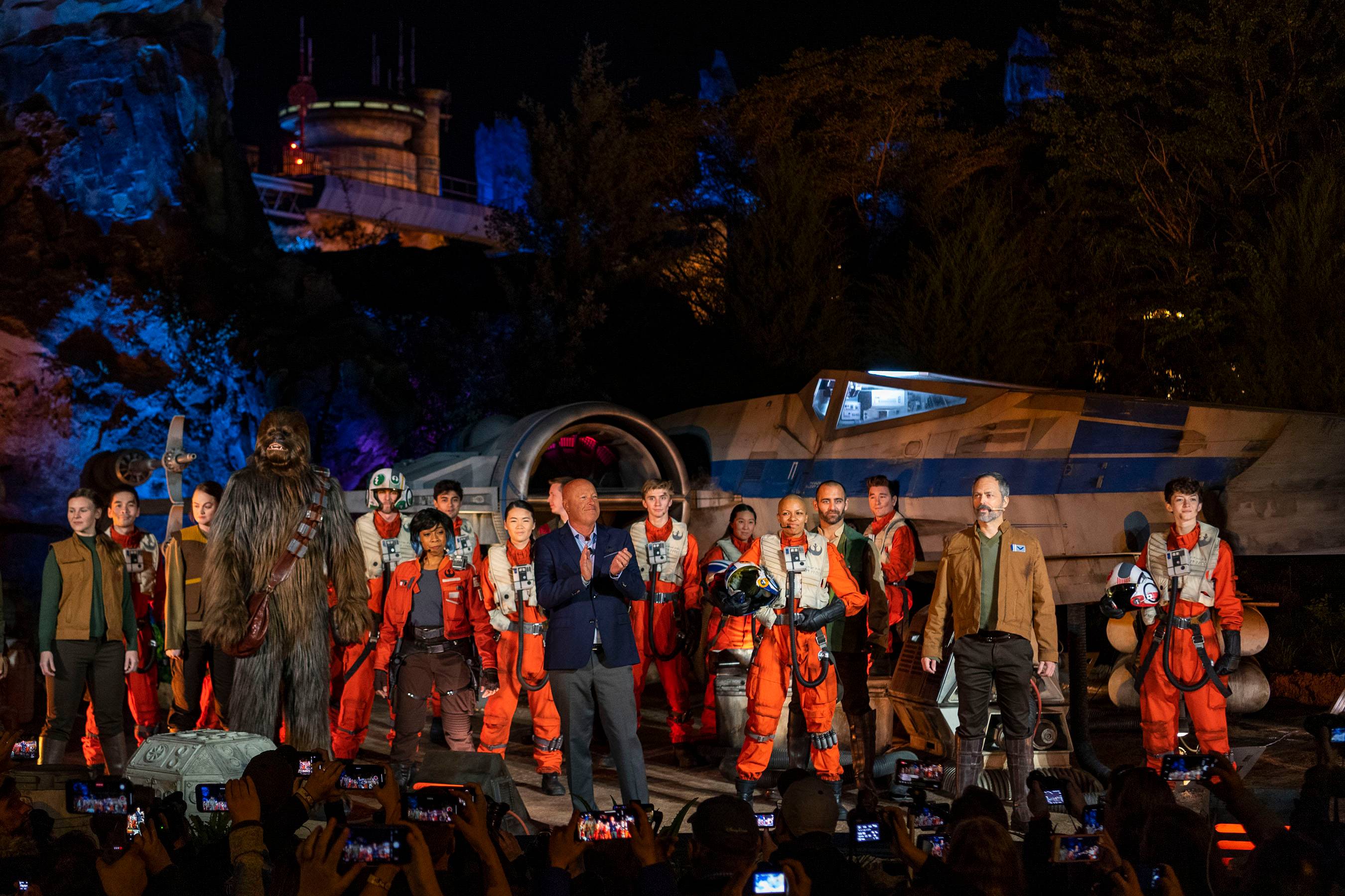 PHOTOS - Dedication ceremony for Star Wars: Rise of the Resistance
