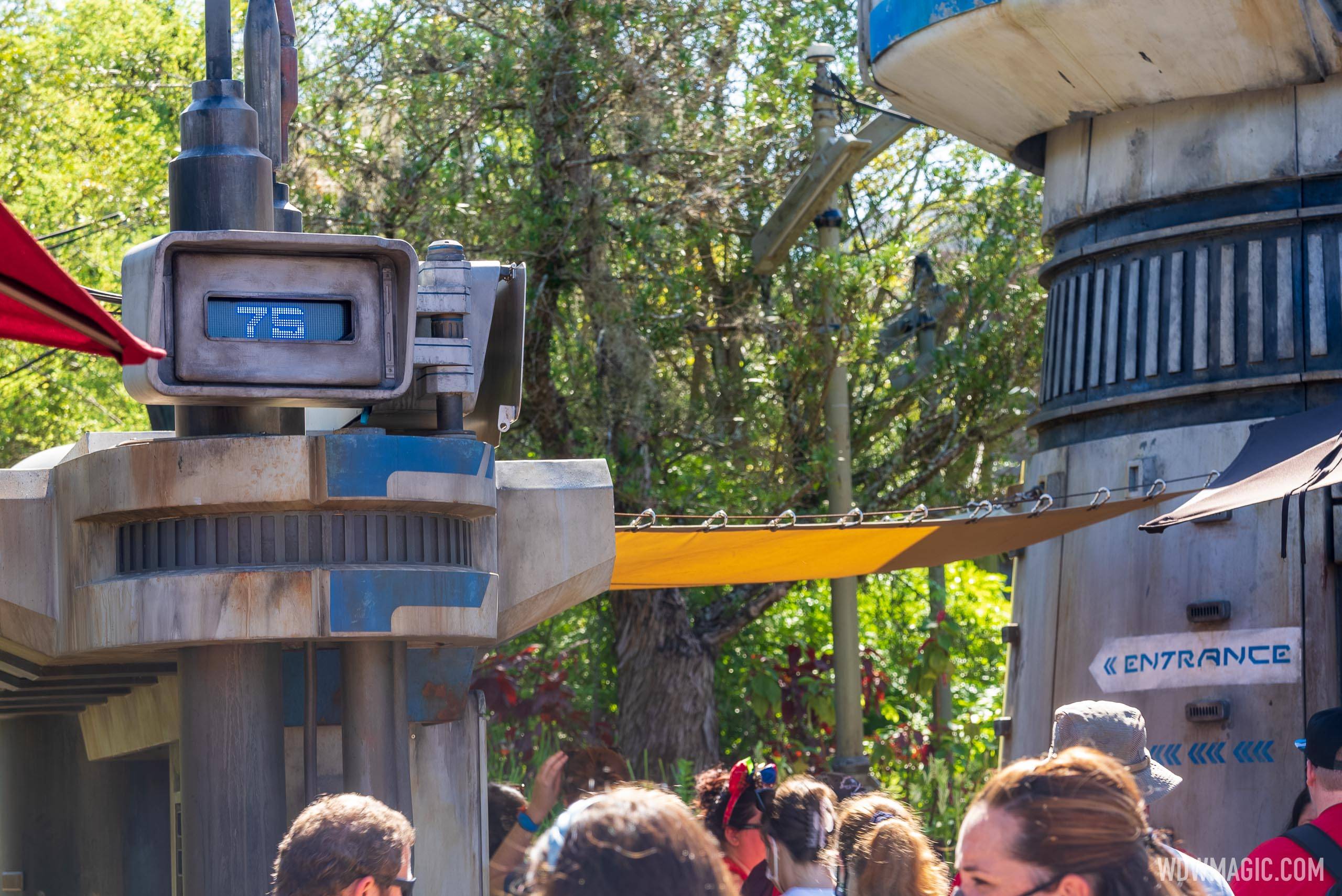 Star Wars Rise of the Resistance first day of standby queue operation