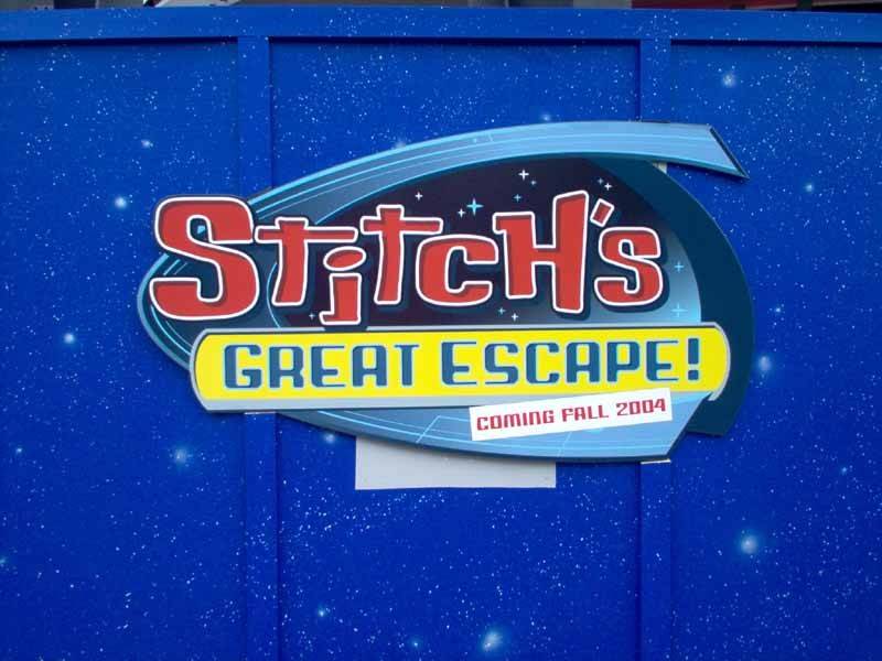Stitch signs appear on construction walls