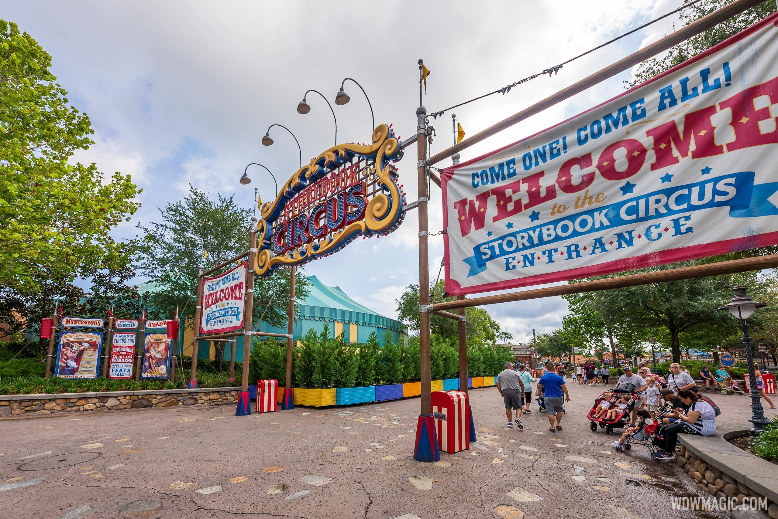 Pete's Silly Sideshow in Storybook Circus at Magic Kingdom remains closed
