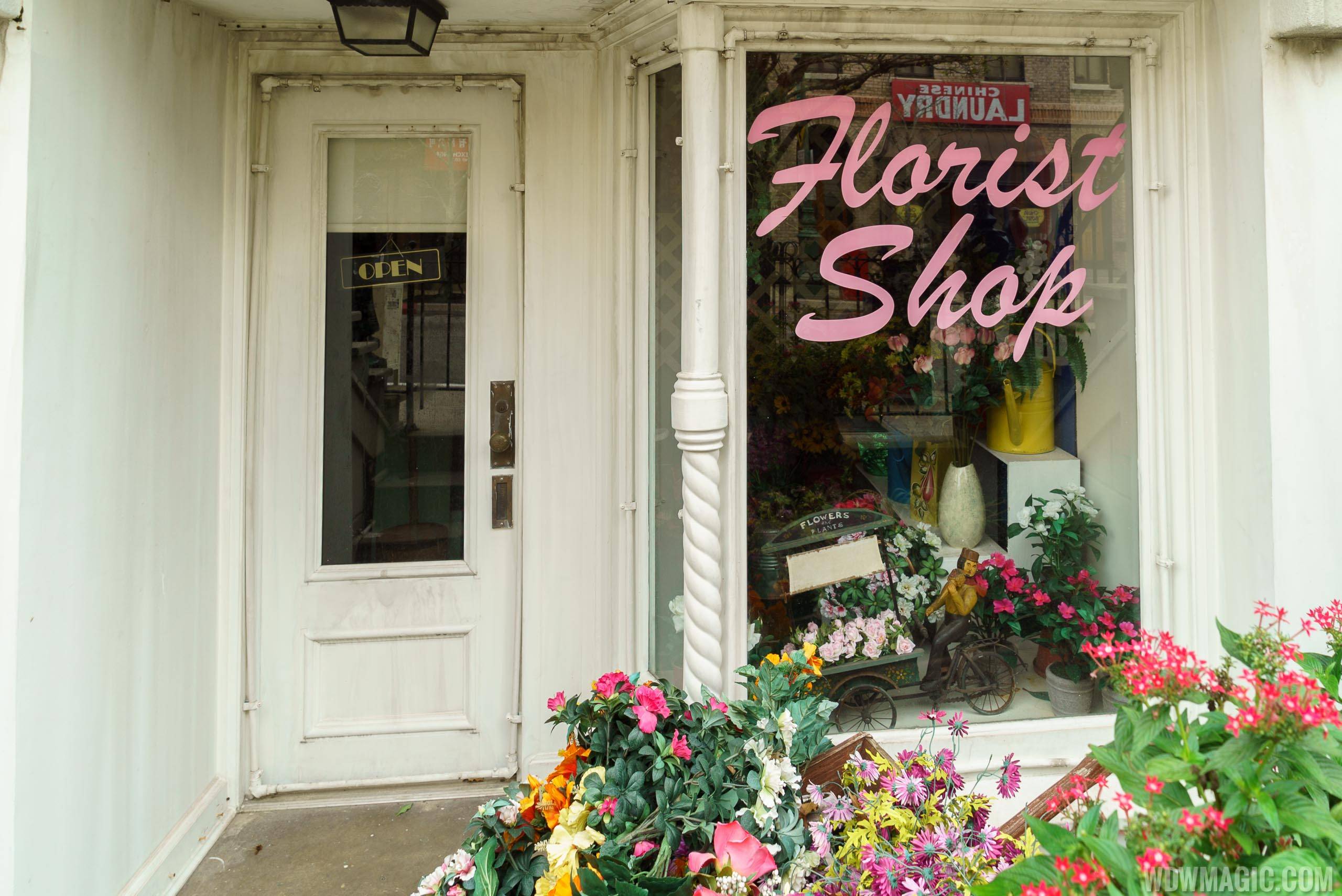 Streets of America facades - San Fransisco Florist Shop