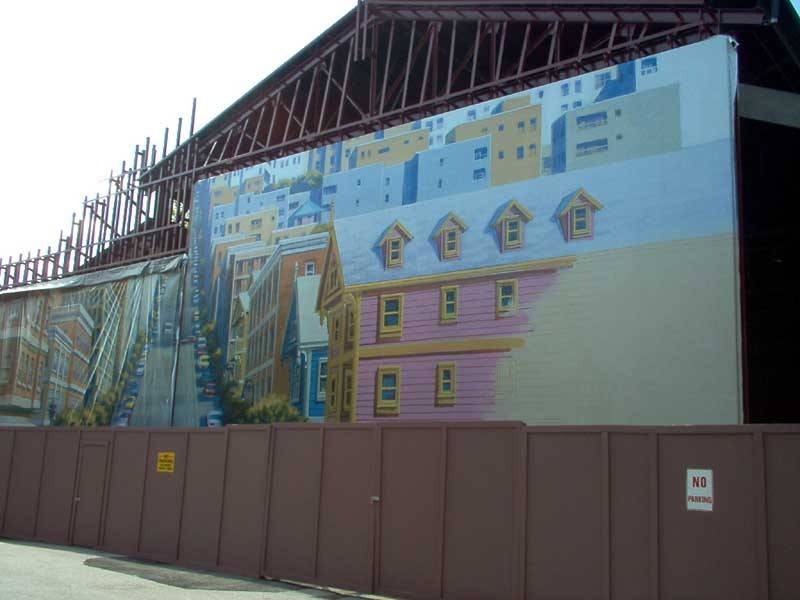 San Francisco facade construction