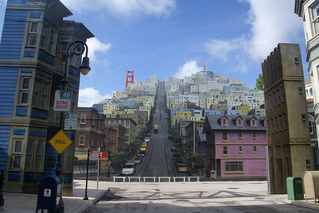 Streets of America San Francisco facade replacement now complete