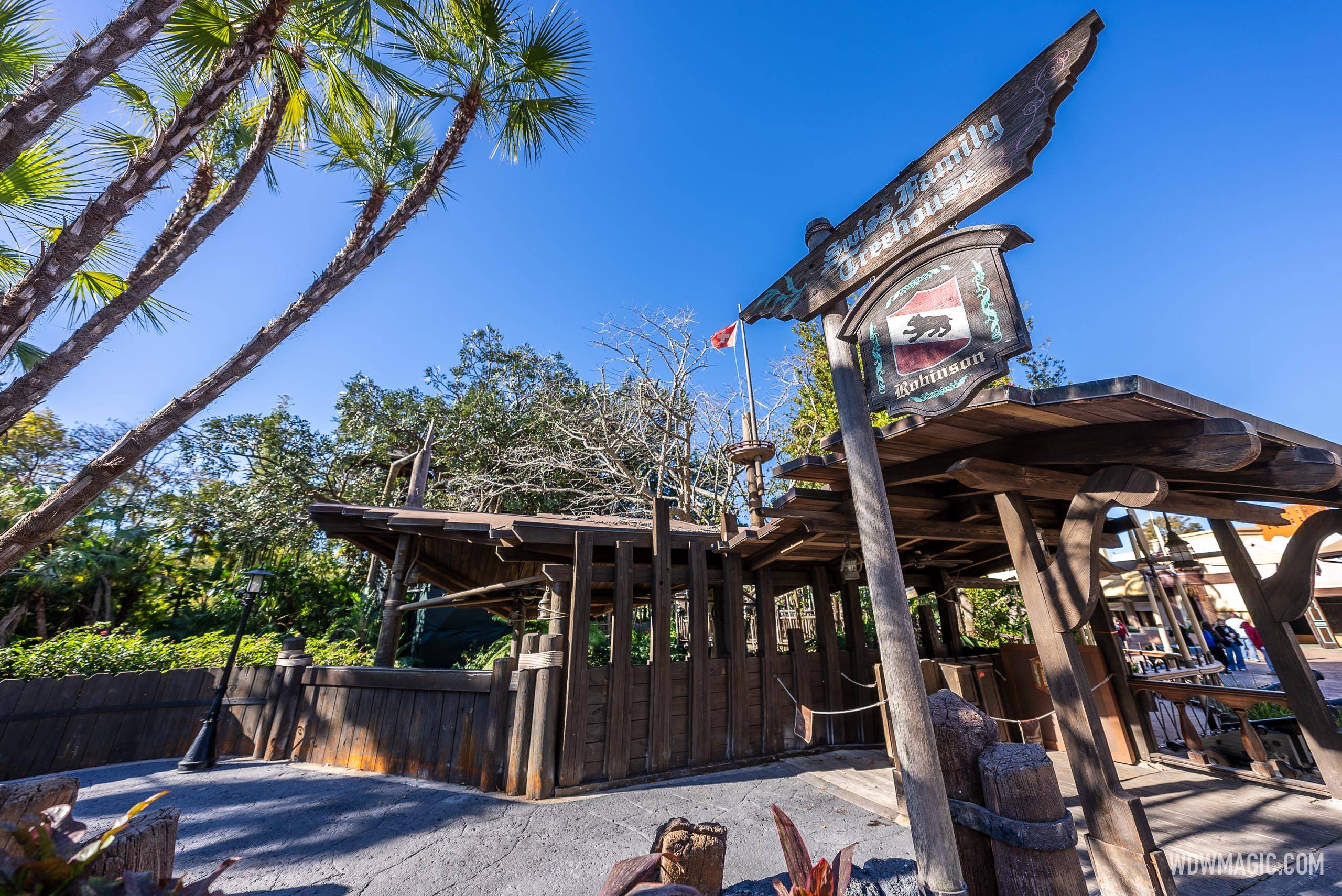 Swiss Family Treehouse Refurbishment December 2024