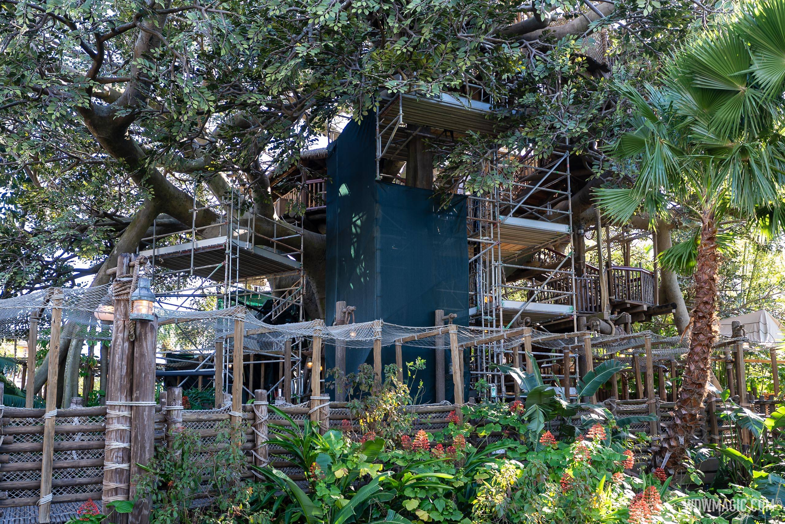 Swiss Family Treehouse Refurbishment December 2024