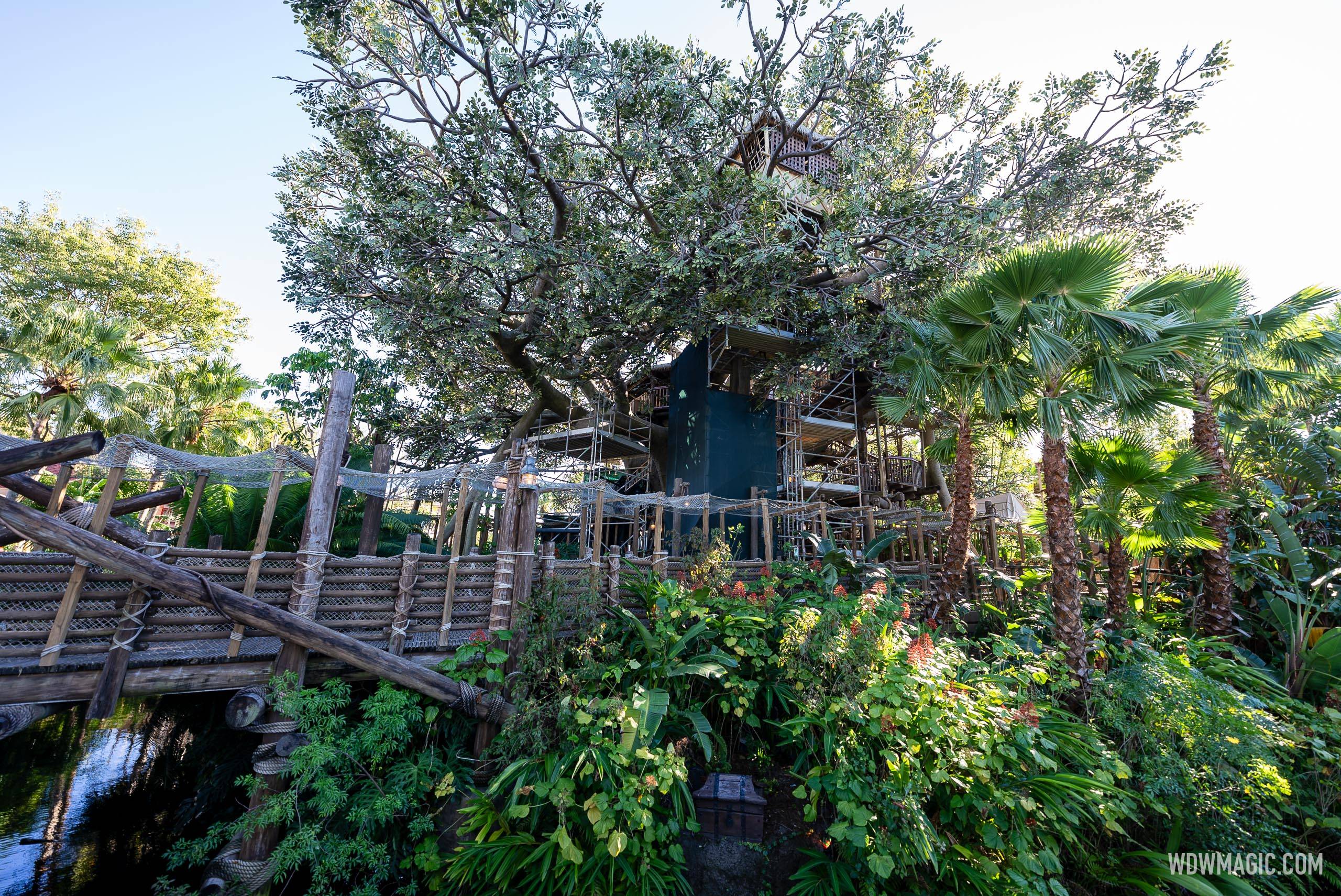 Swiss Family Treehouse Refurbishment December 2024