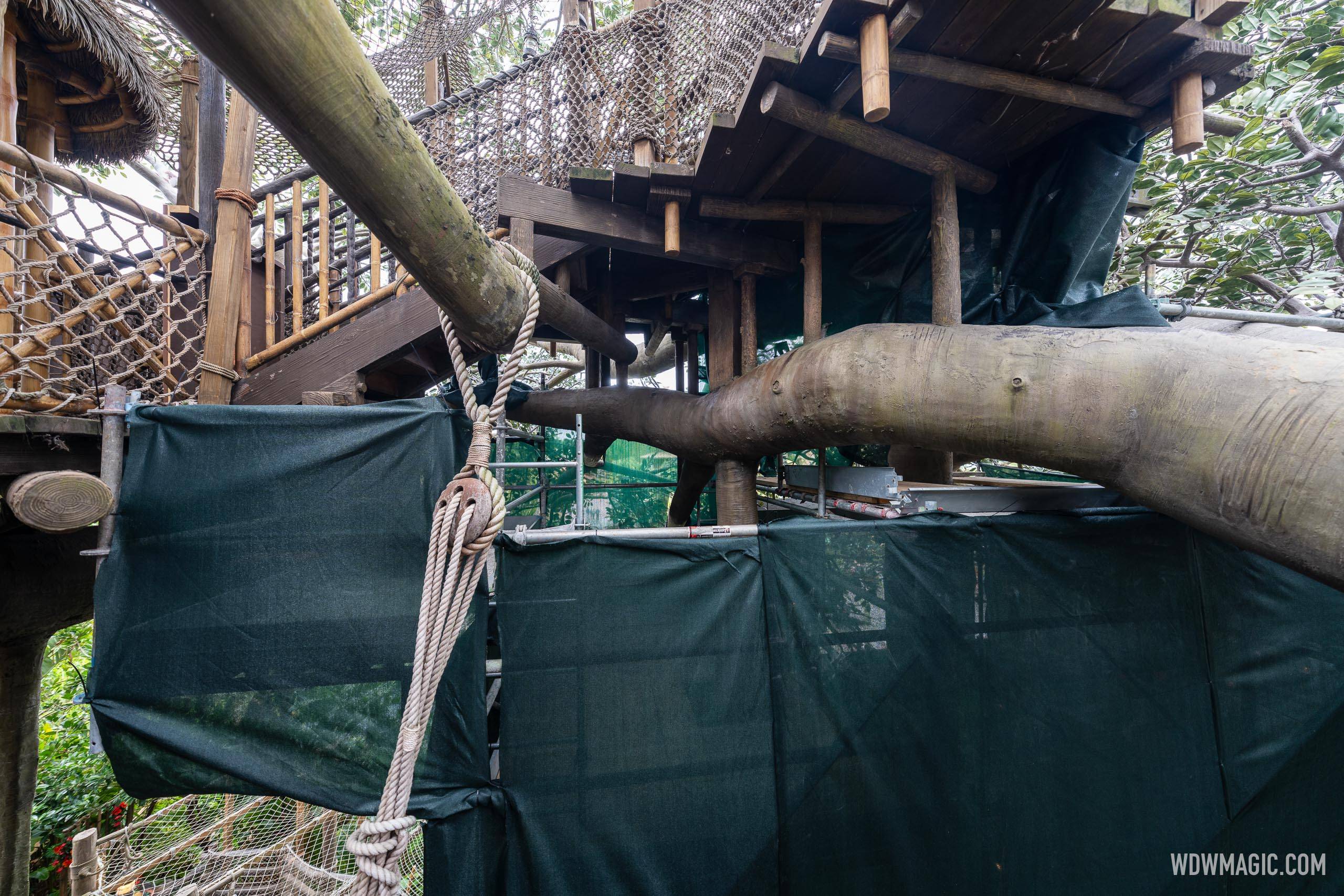 Swiss Family Treehouse Refurbishment Late December 2024