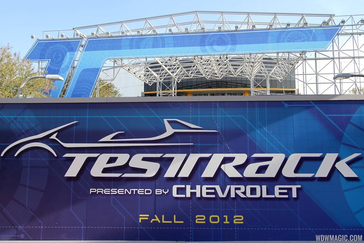 PHOTOS - Latest look at the Test Track construction