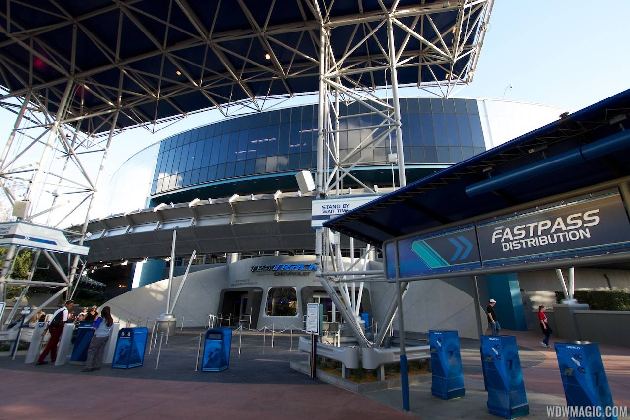 New 2012 Test Track - main entrance