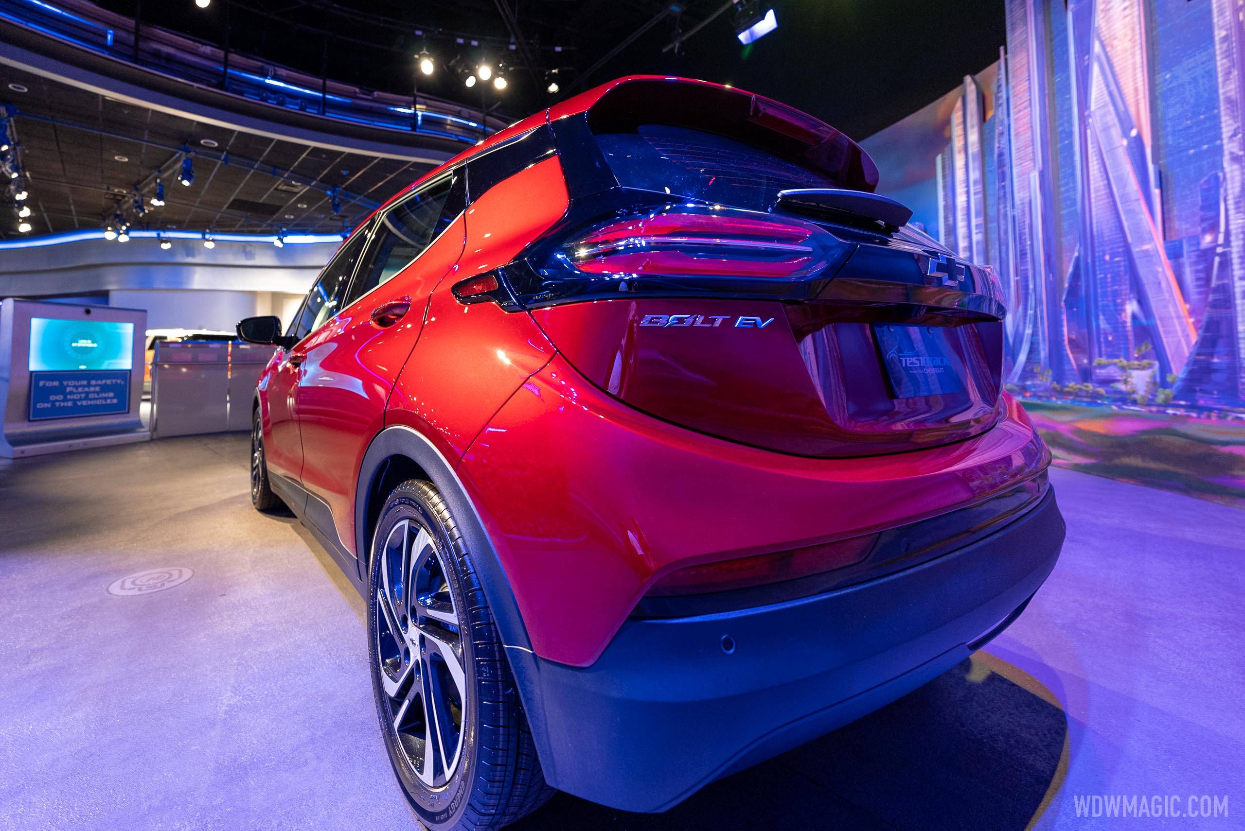 New Chevy BOLT at EPCOT'S Test Track post-show