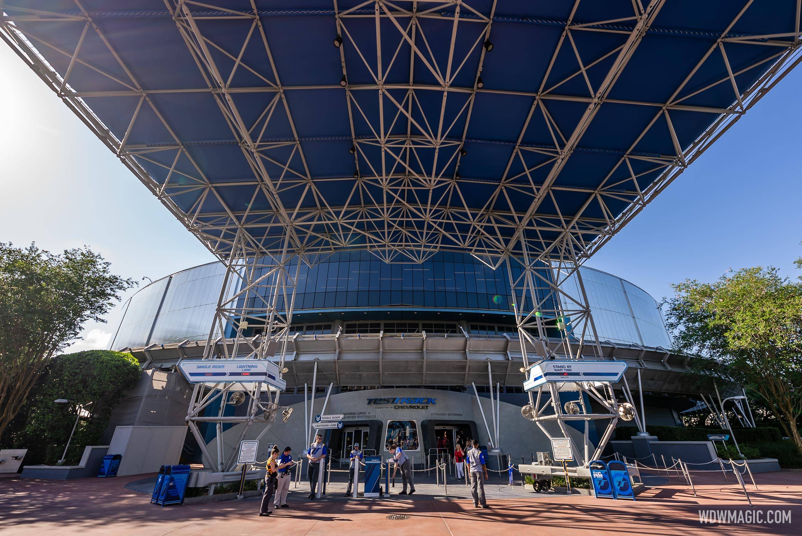 Test Track Queue and Ride - June 2024