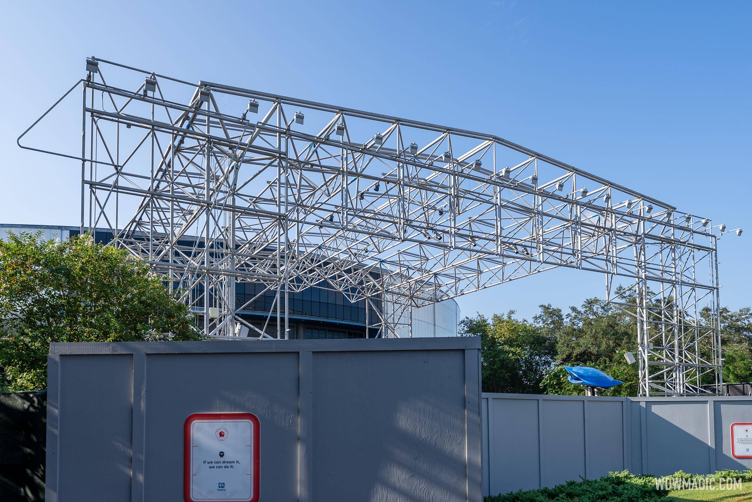 Test Track refurbishment - August 9 2024