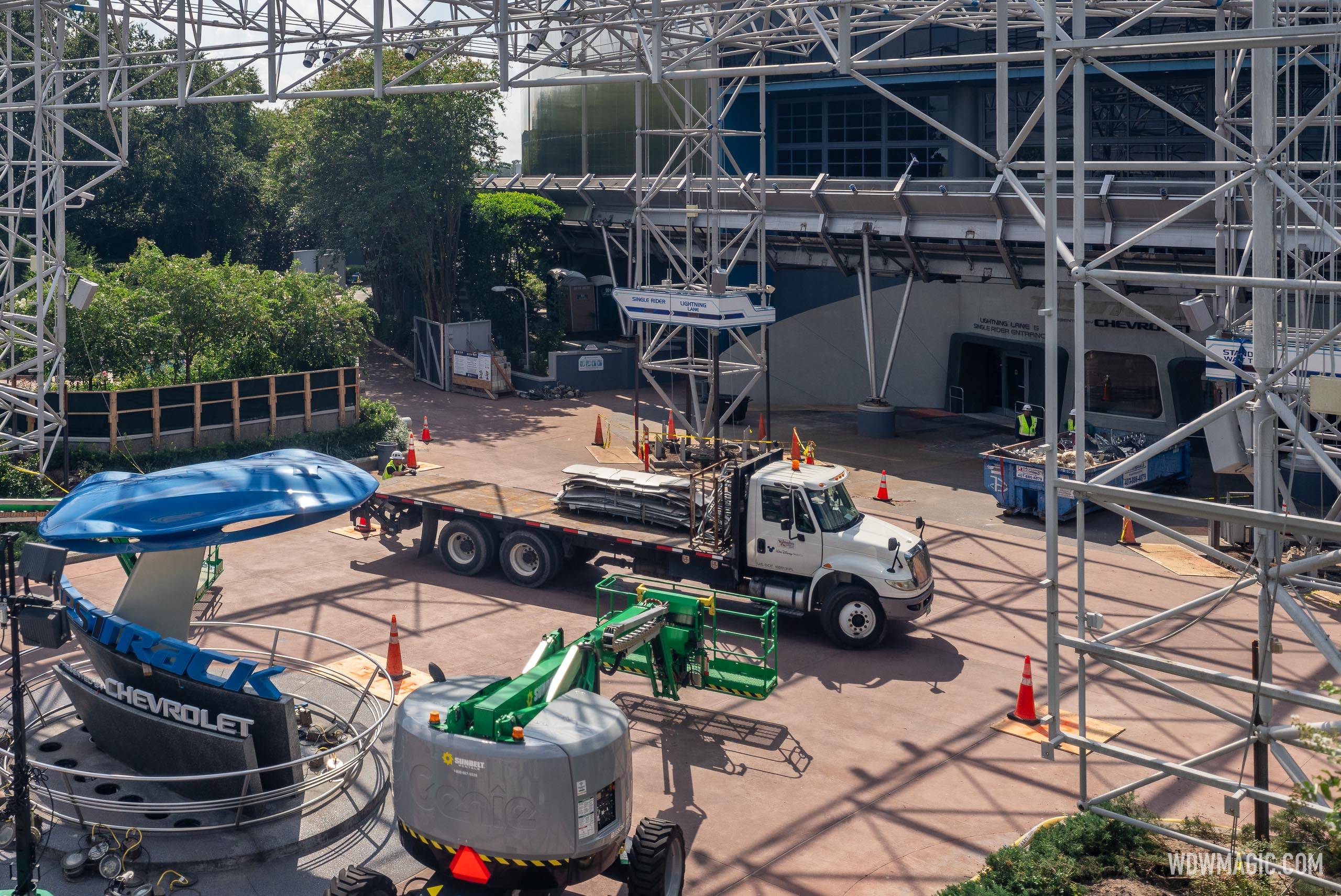 Test Track refurbishment - August 9 2024