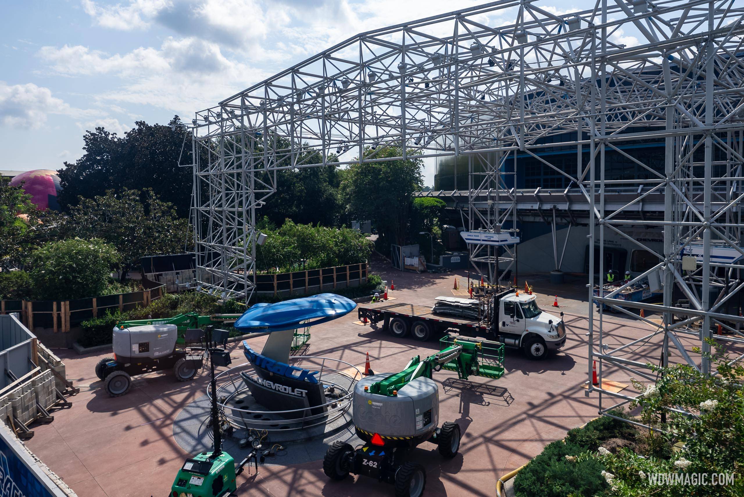 Test Track refurbishment - August 9 2024