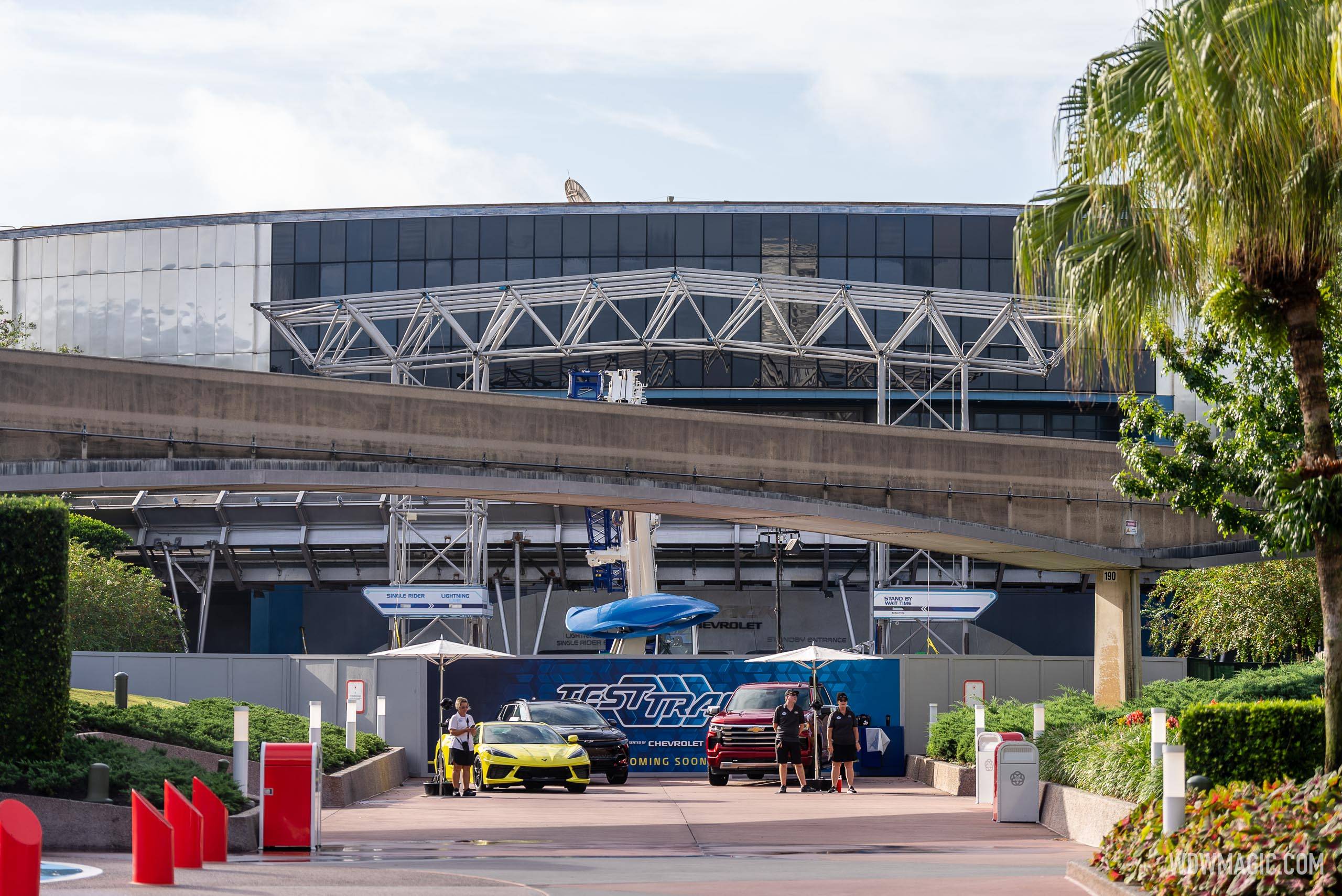 Test Track refurbishment - August 23 2024