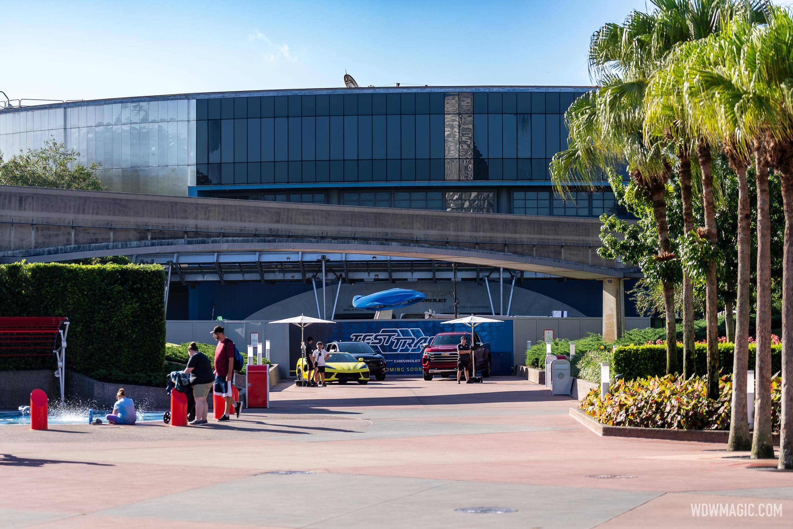 Test Track refurbishment - August 28 2024