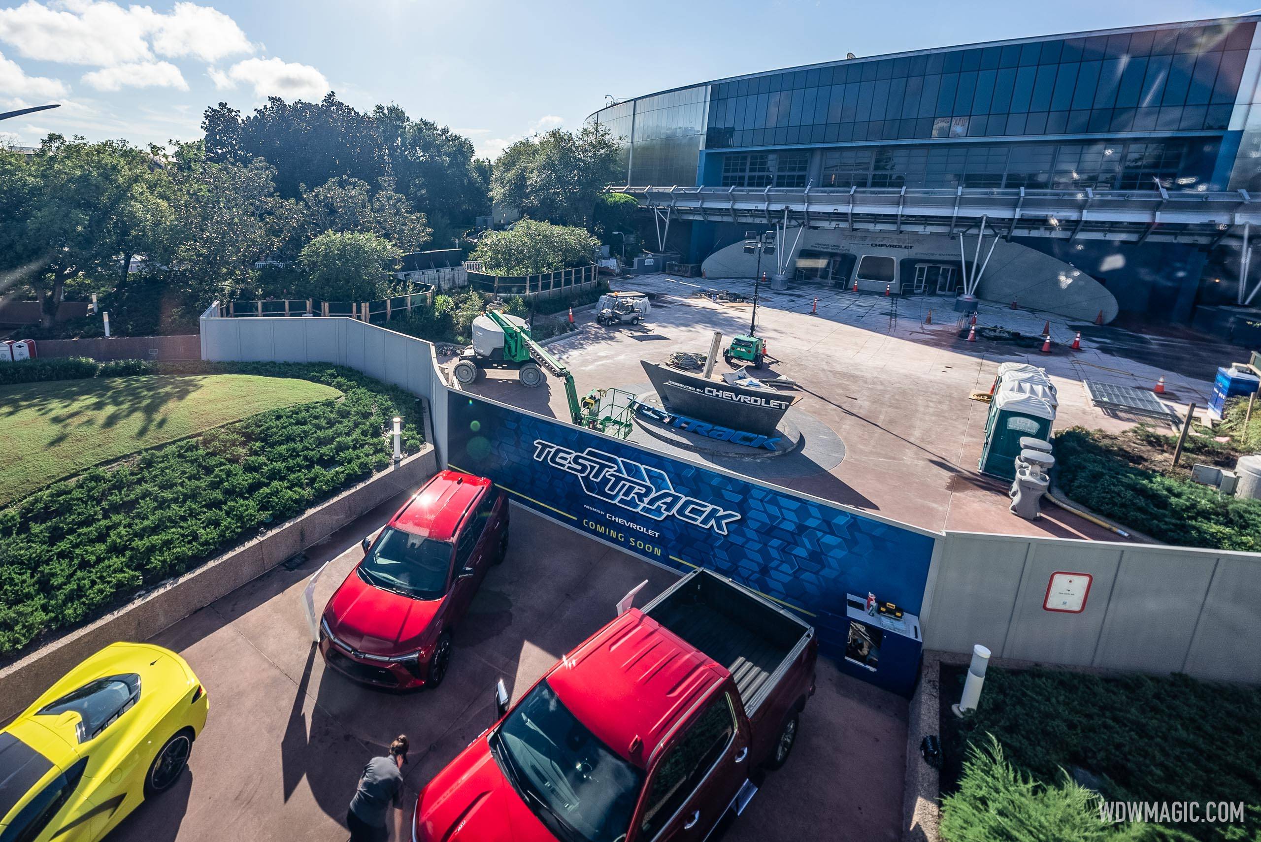 Test Track refurbishment - August 30 2024