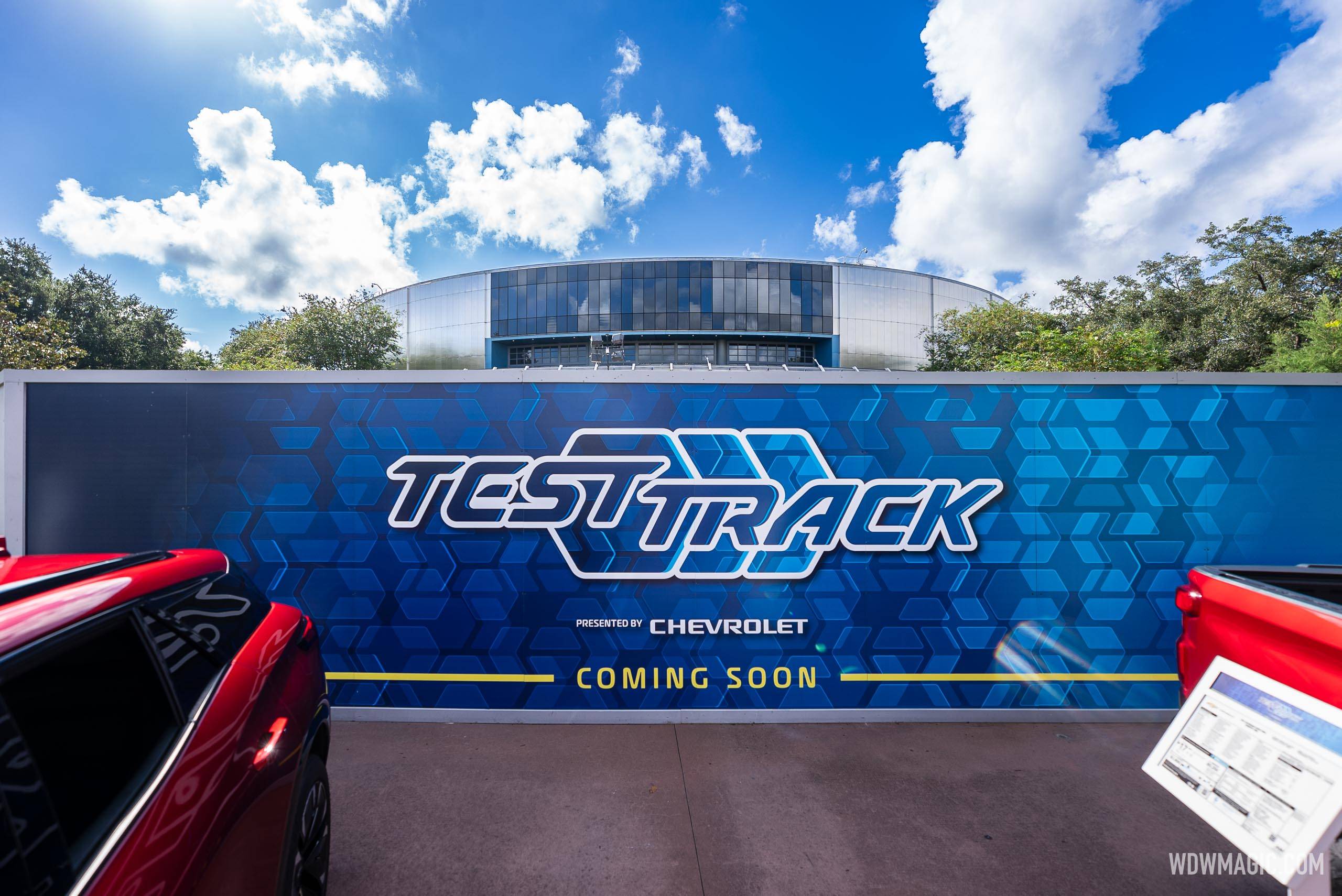 Test Track refurbishment - August 30 2024