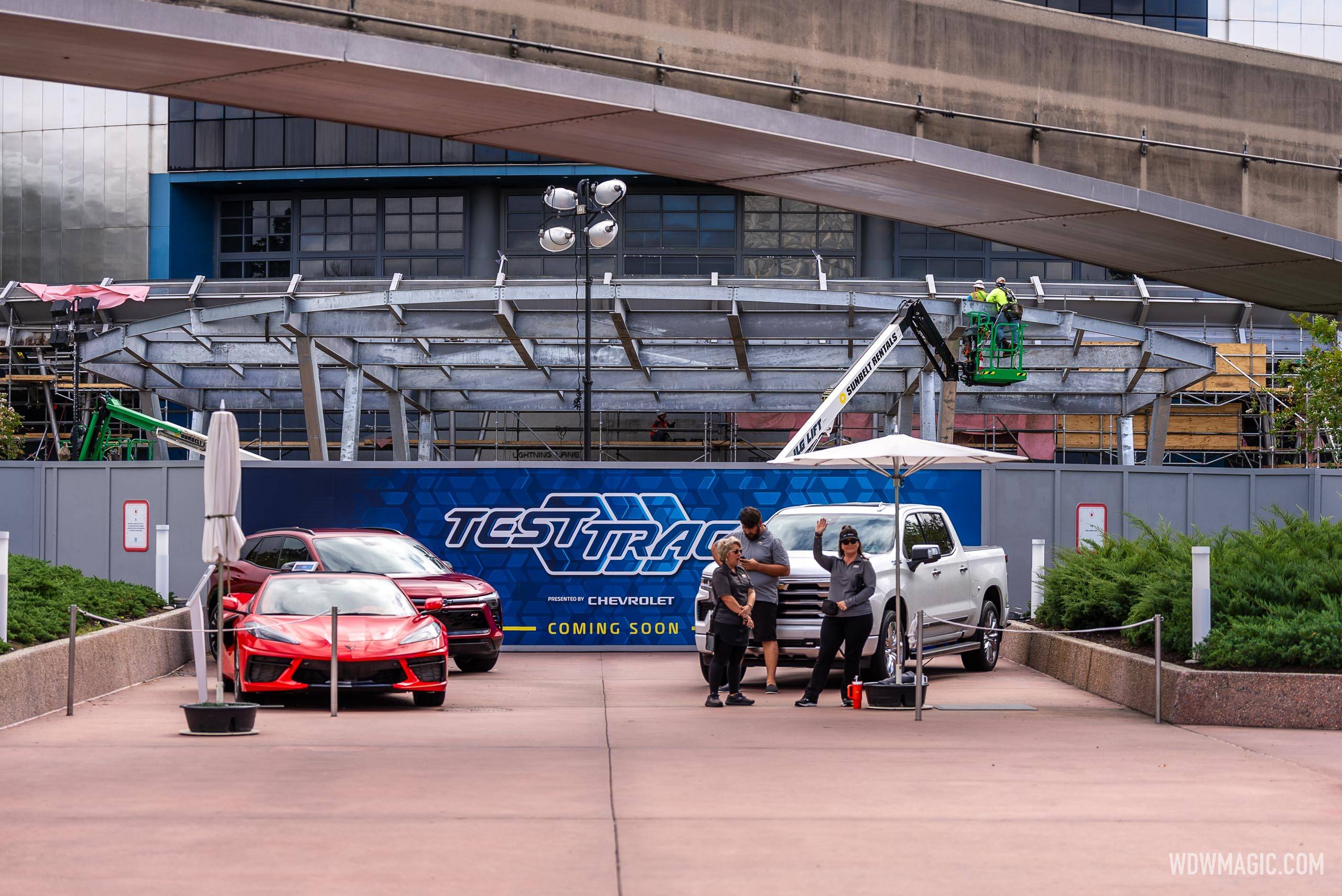 Test Track refurbishment - December 18 2024