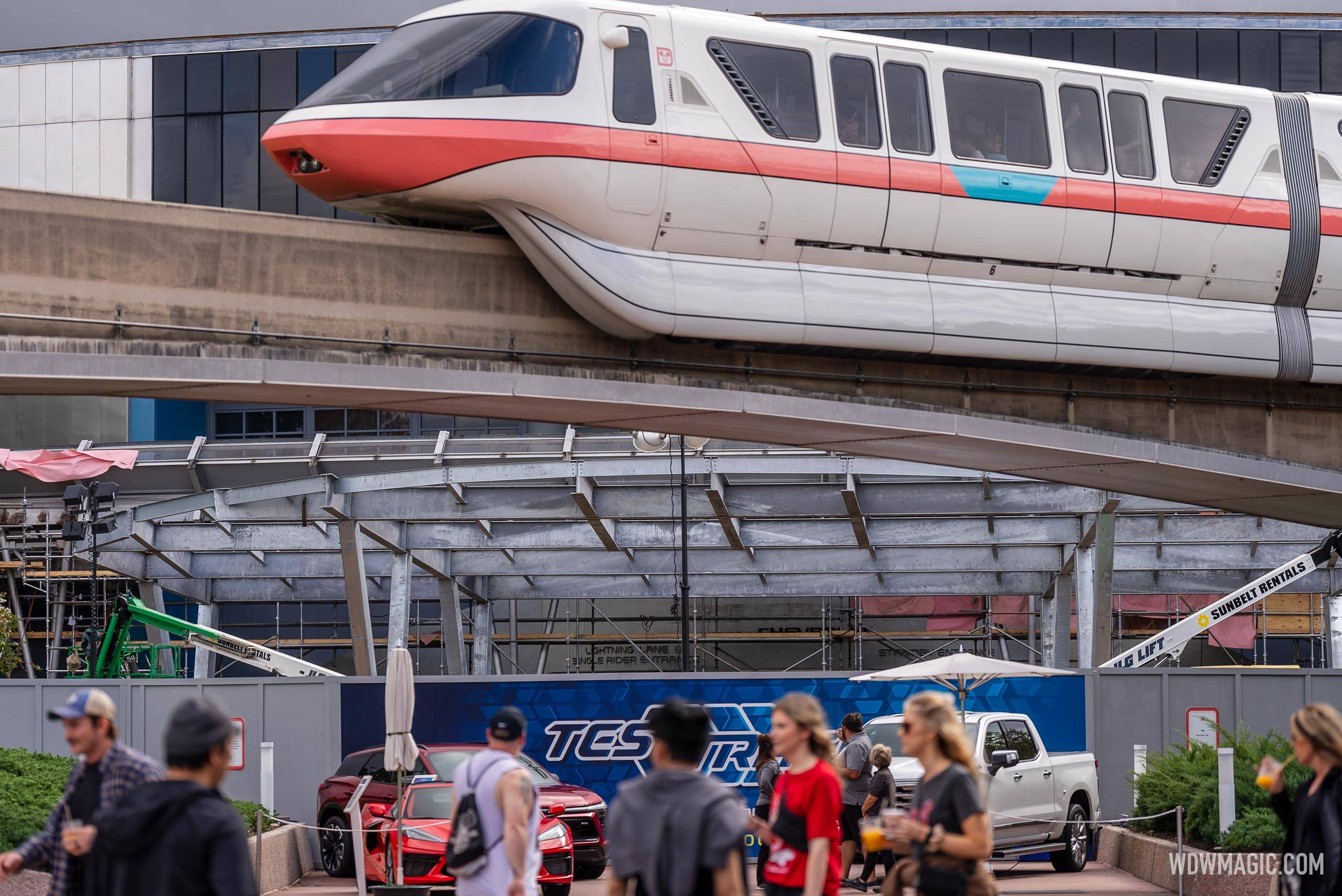 Test Track refurbishment - December 18 2024