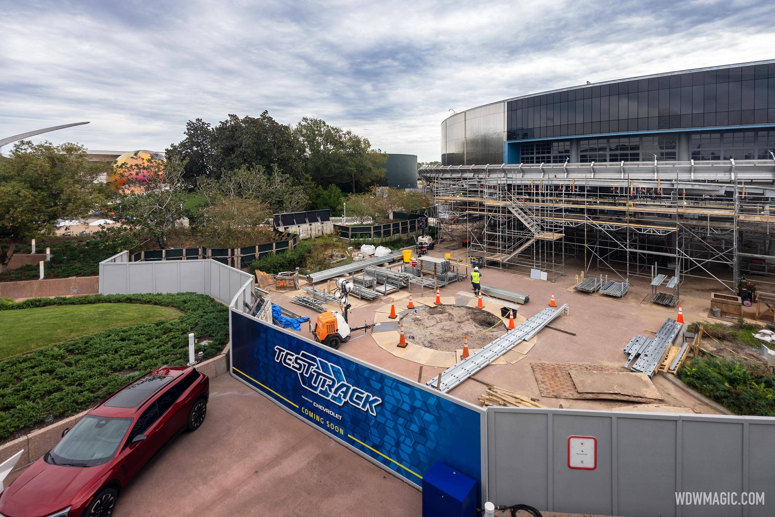 Test Track refurbishment - January 16 2025