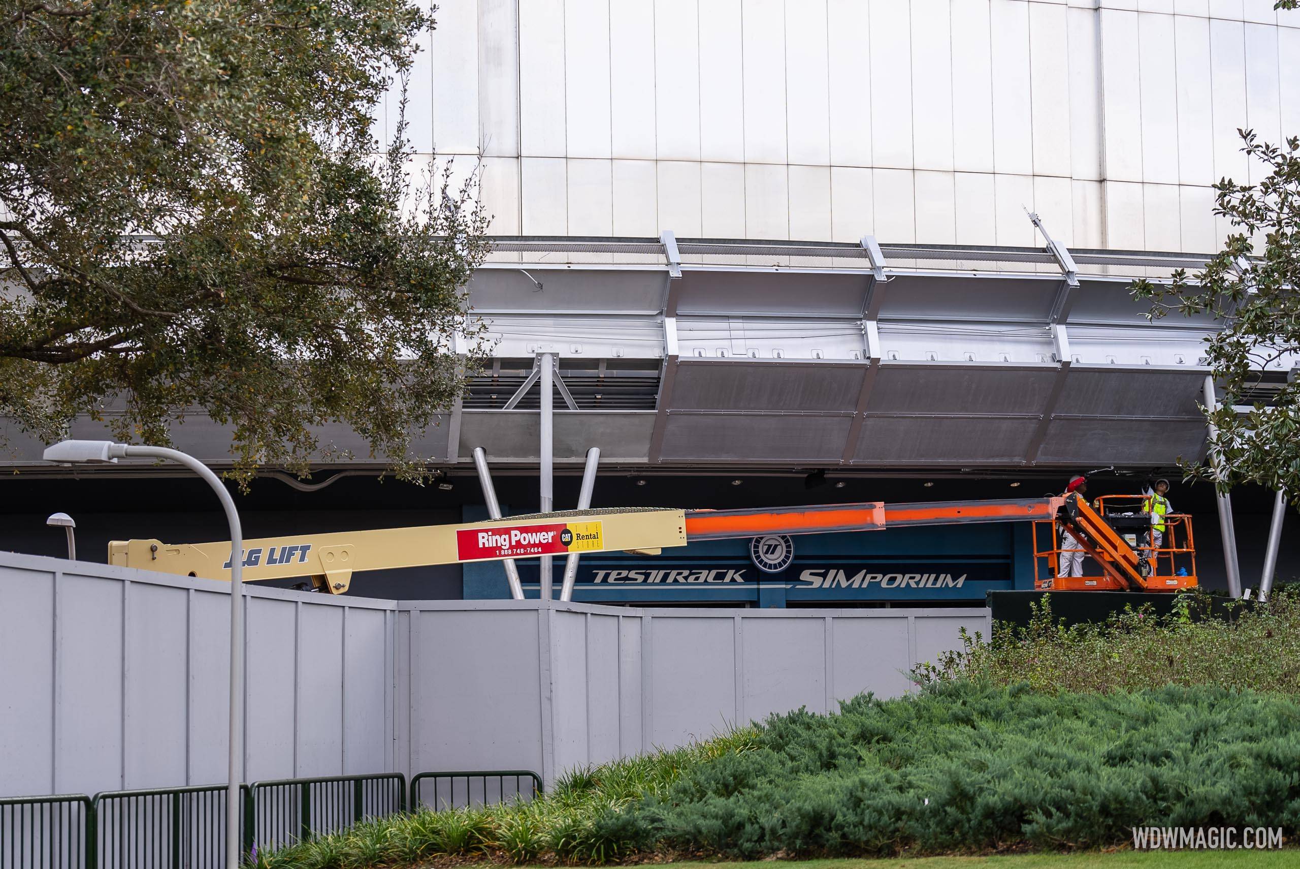 Test Track refurbishment - February 12, 2025