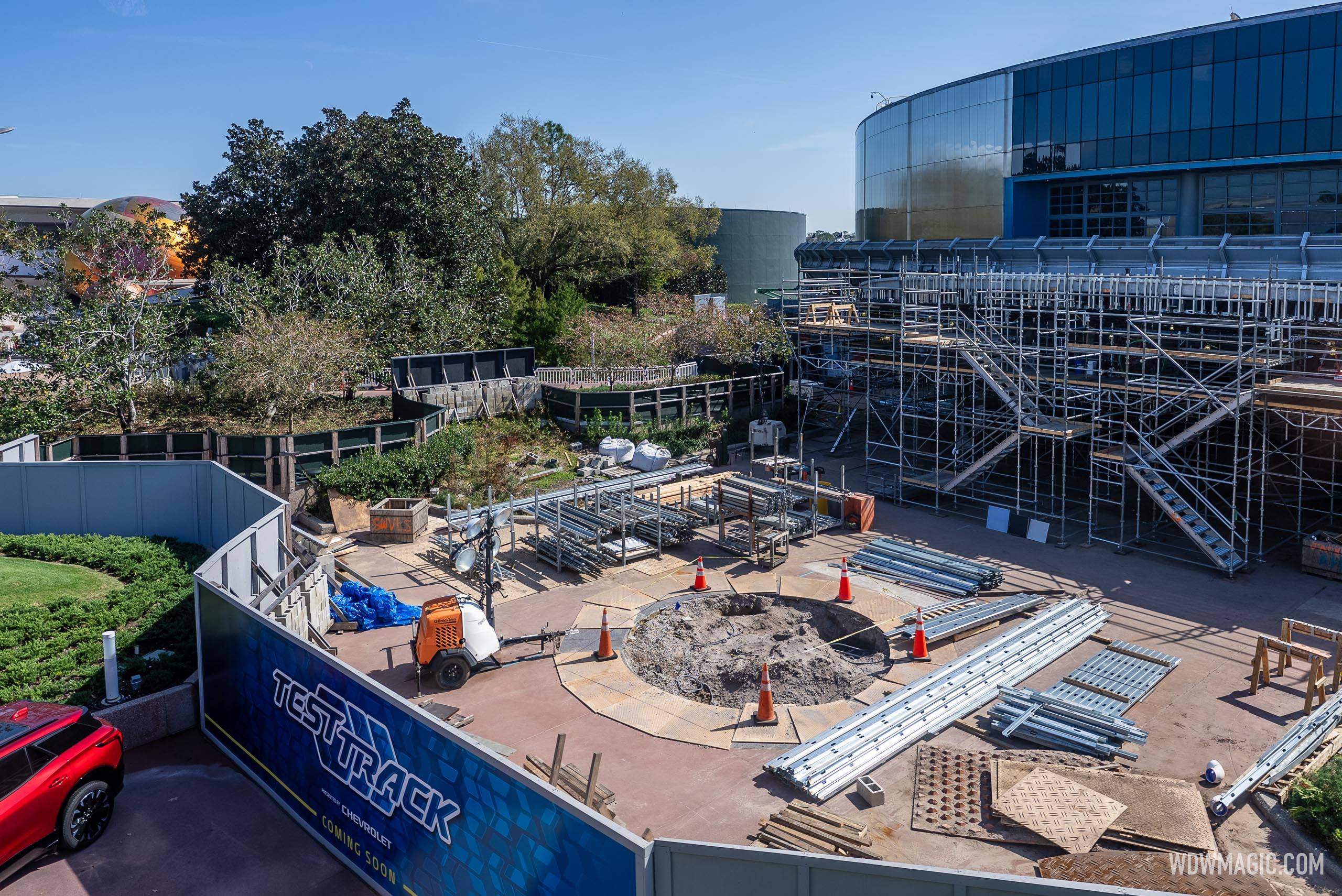 Test Track refurbishment - February 12, 2025