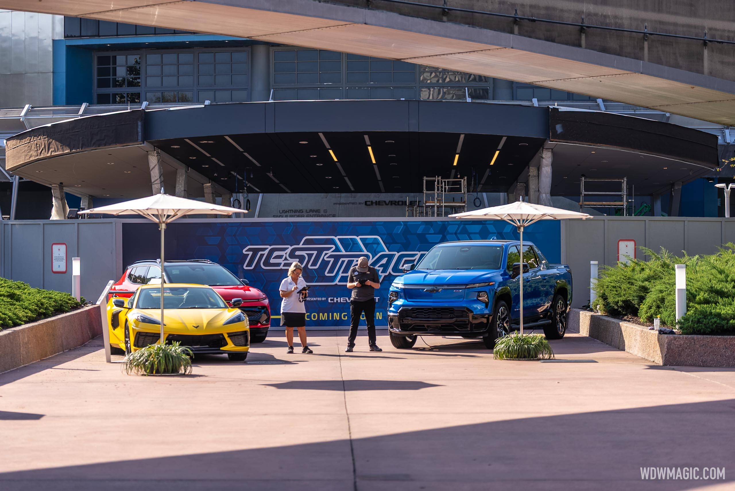 Test Track refurbishment - April 16, 2025