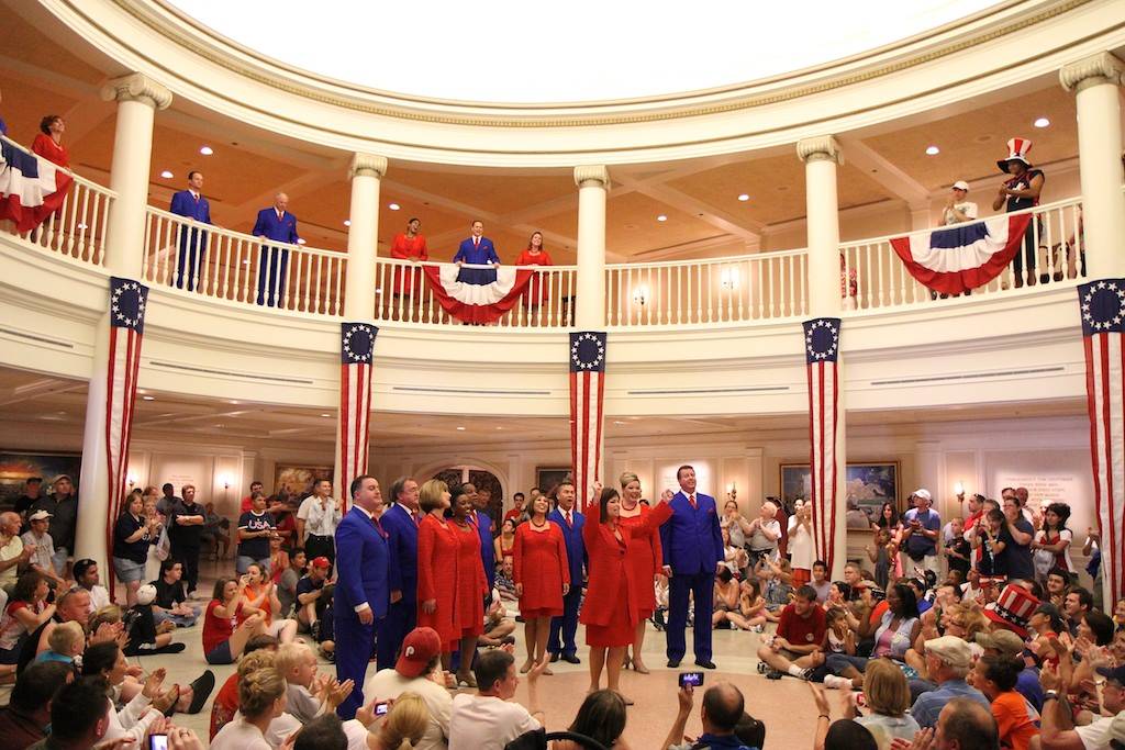 Photos from the Fourth of July at The American Adventure Pavilion