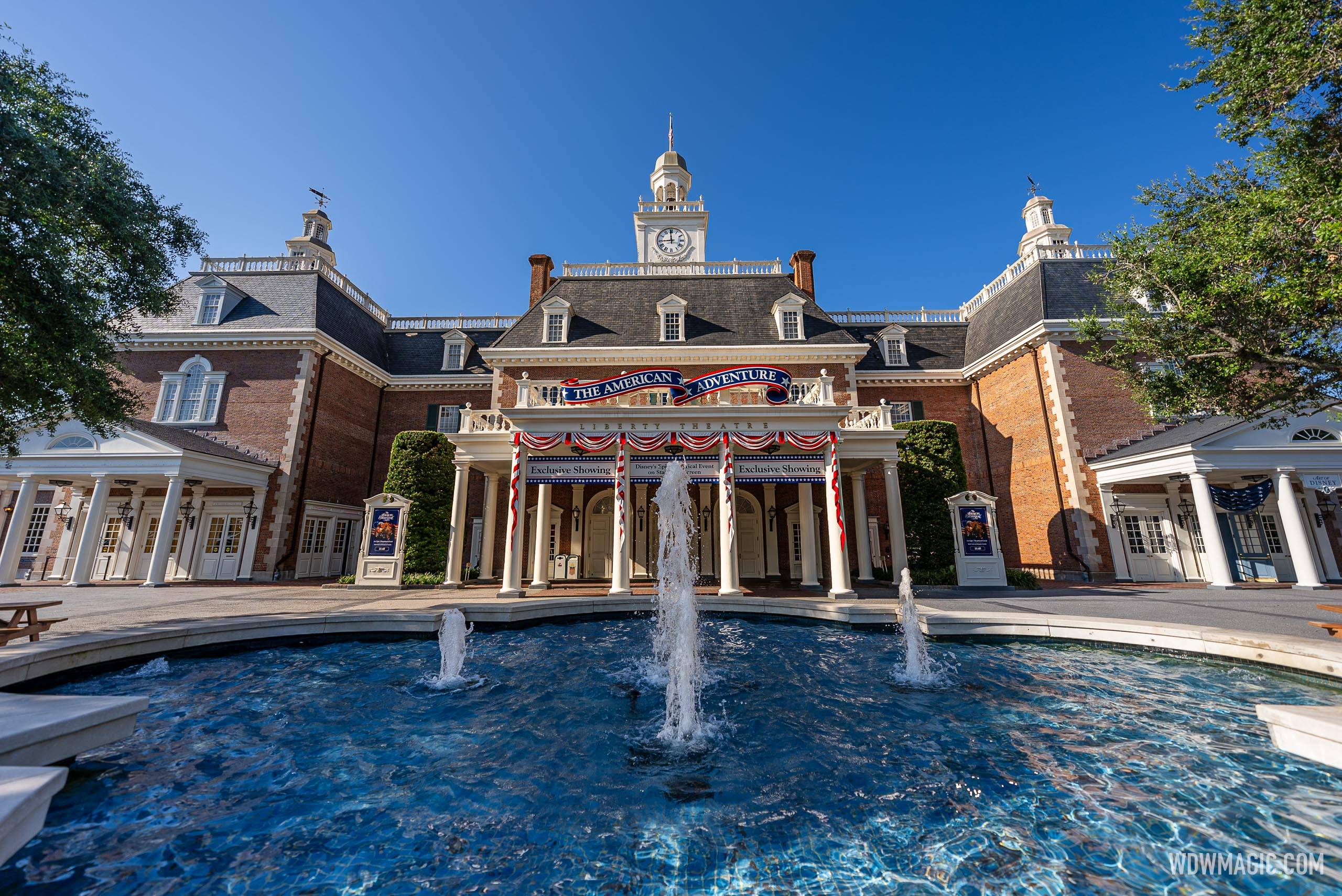 American Adventure pavilion overview