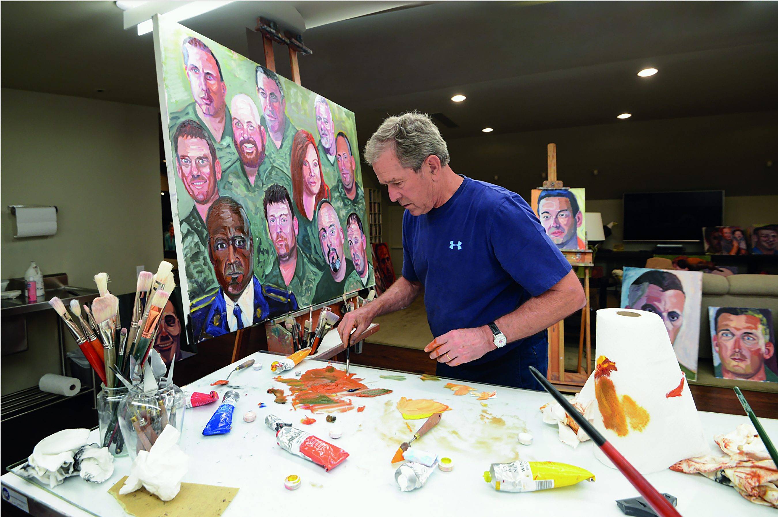 George W. Bush Institute Portraits of Courage Exhibit to Debut at EPCOT