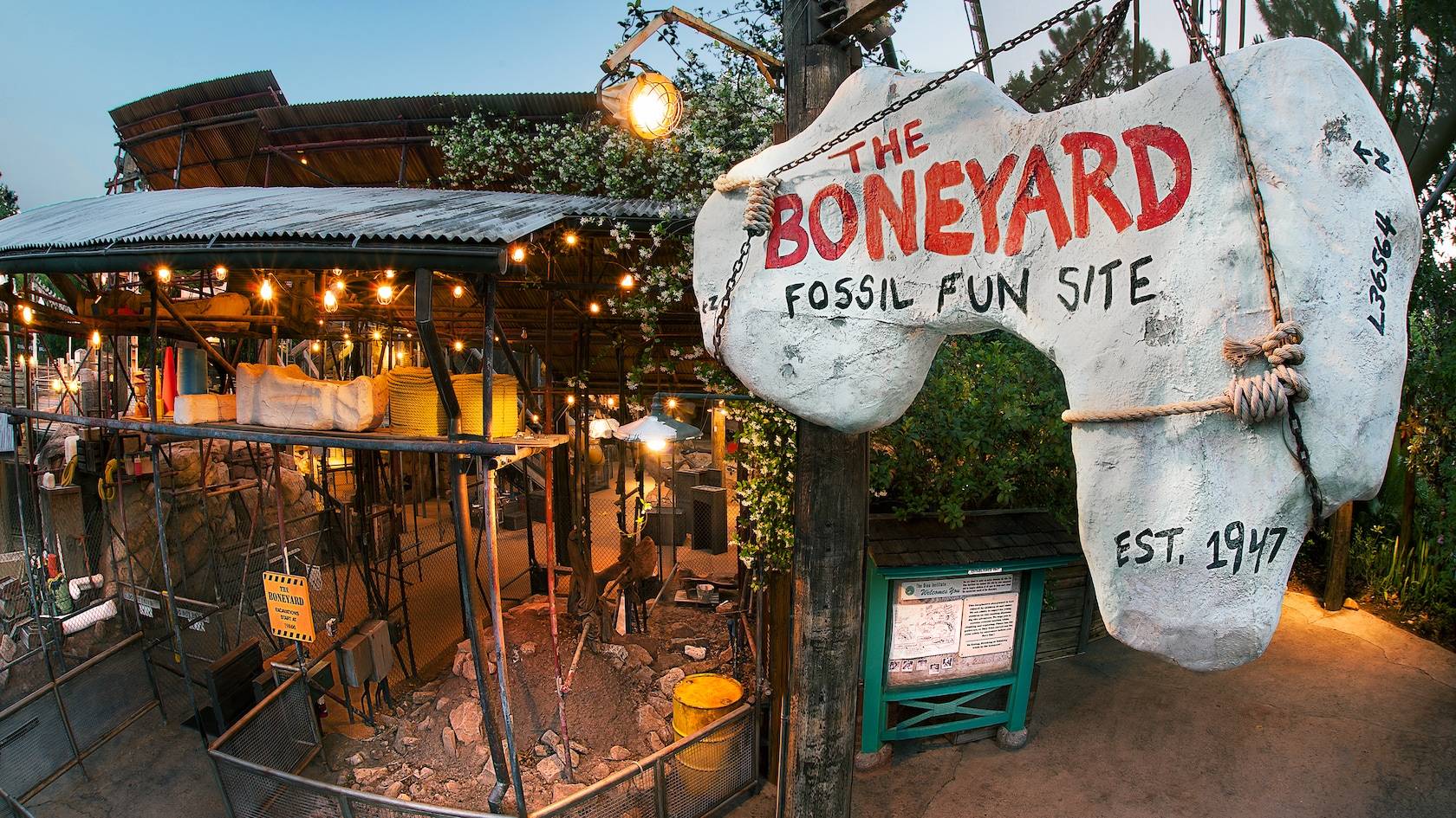 The Boneyard at Disney's Animal Kingdom closing for refurbishment