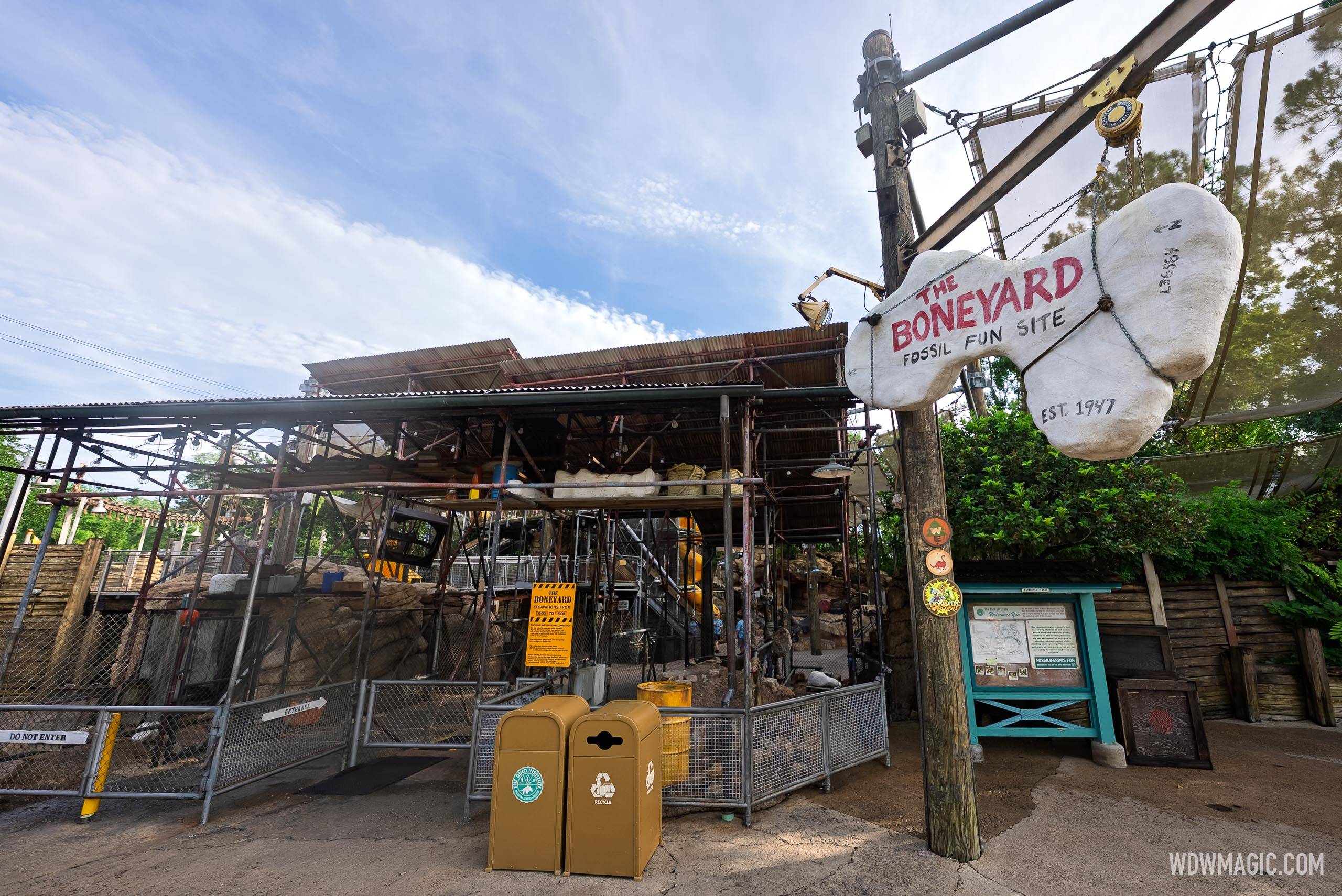 The Boneyard playground closing for refurbishment this month