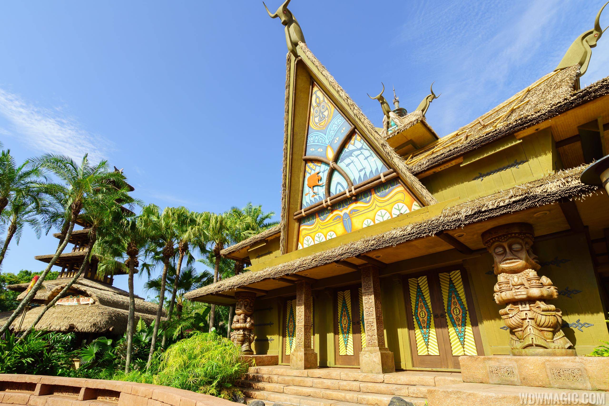 Walt Disney's Enchanted Tiki Room exterior view