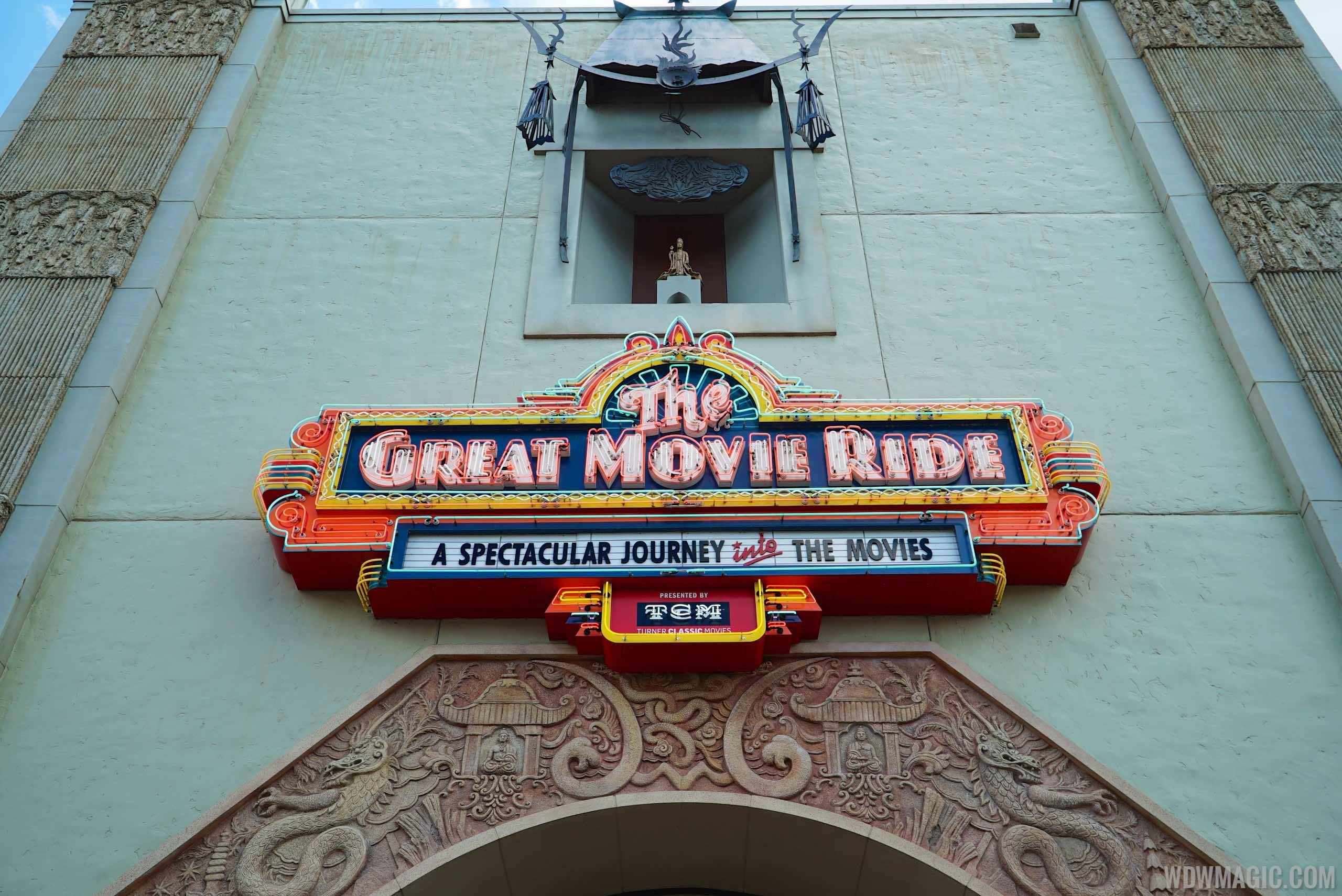 The Great Movie Ride TCM updates - Chinese Theatre exterior