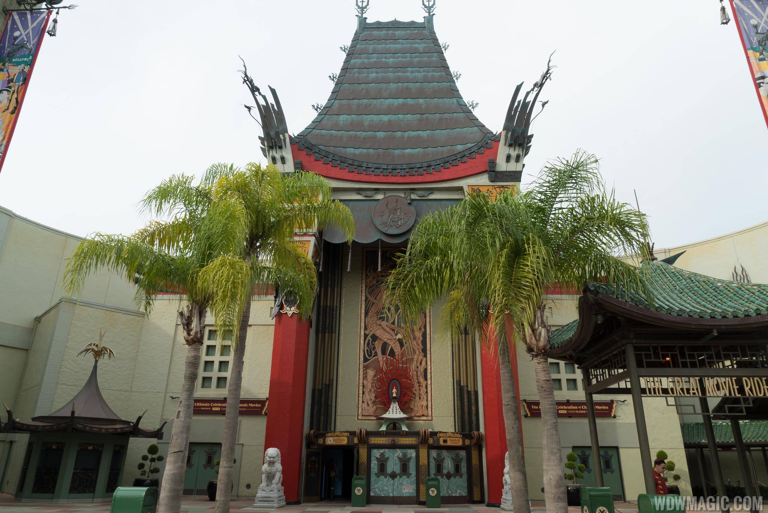 PHOTOS - Refurbishment work continues on The Great Movie Ride's exterior