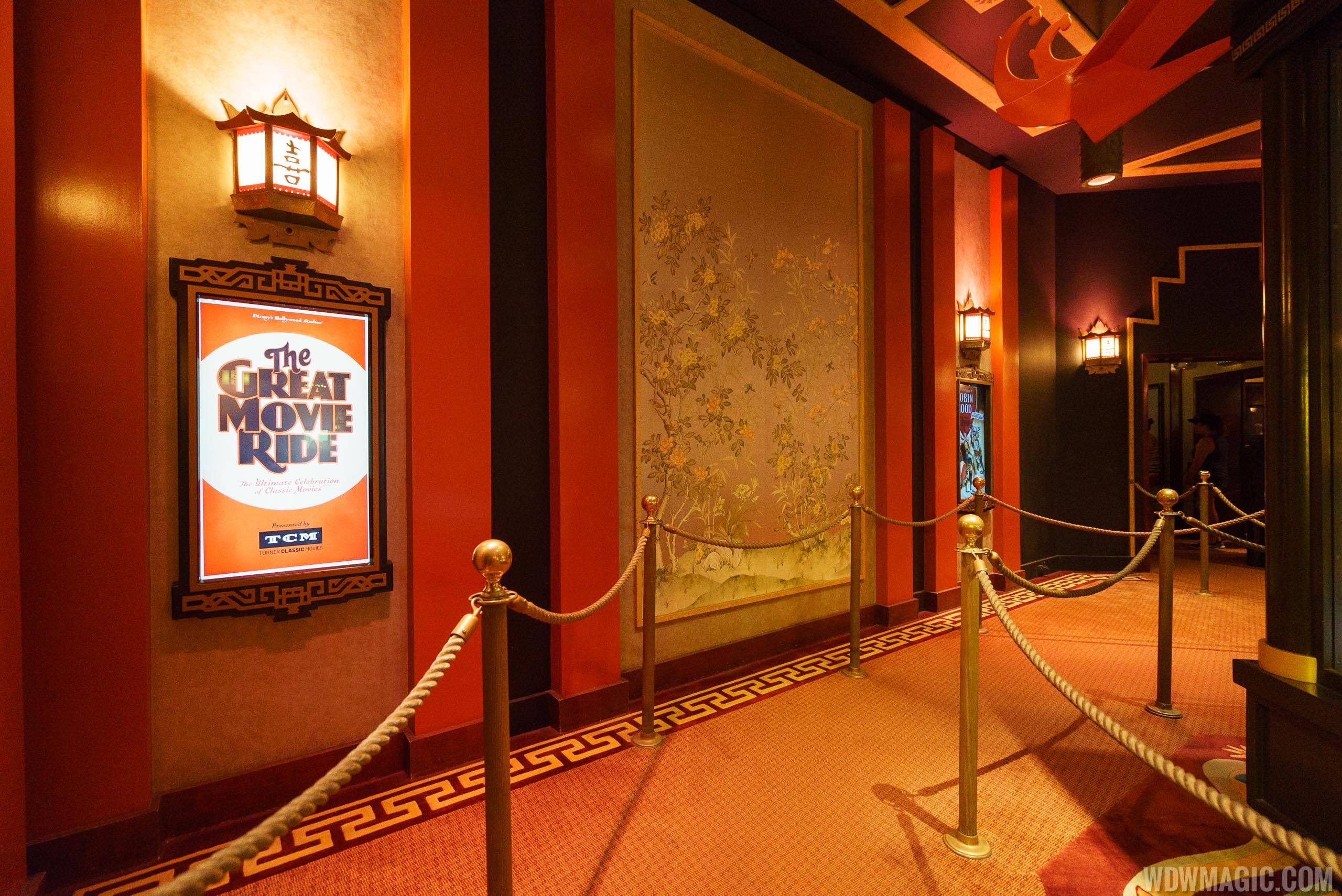The Great Movie Ride - Queue area exhibits