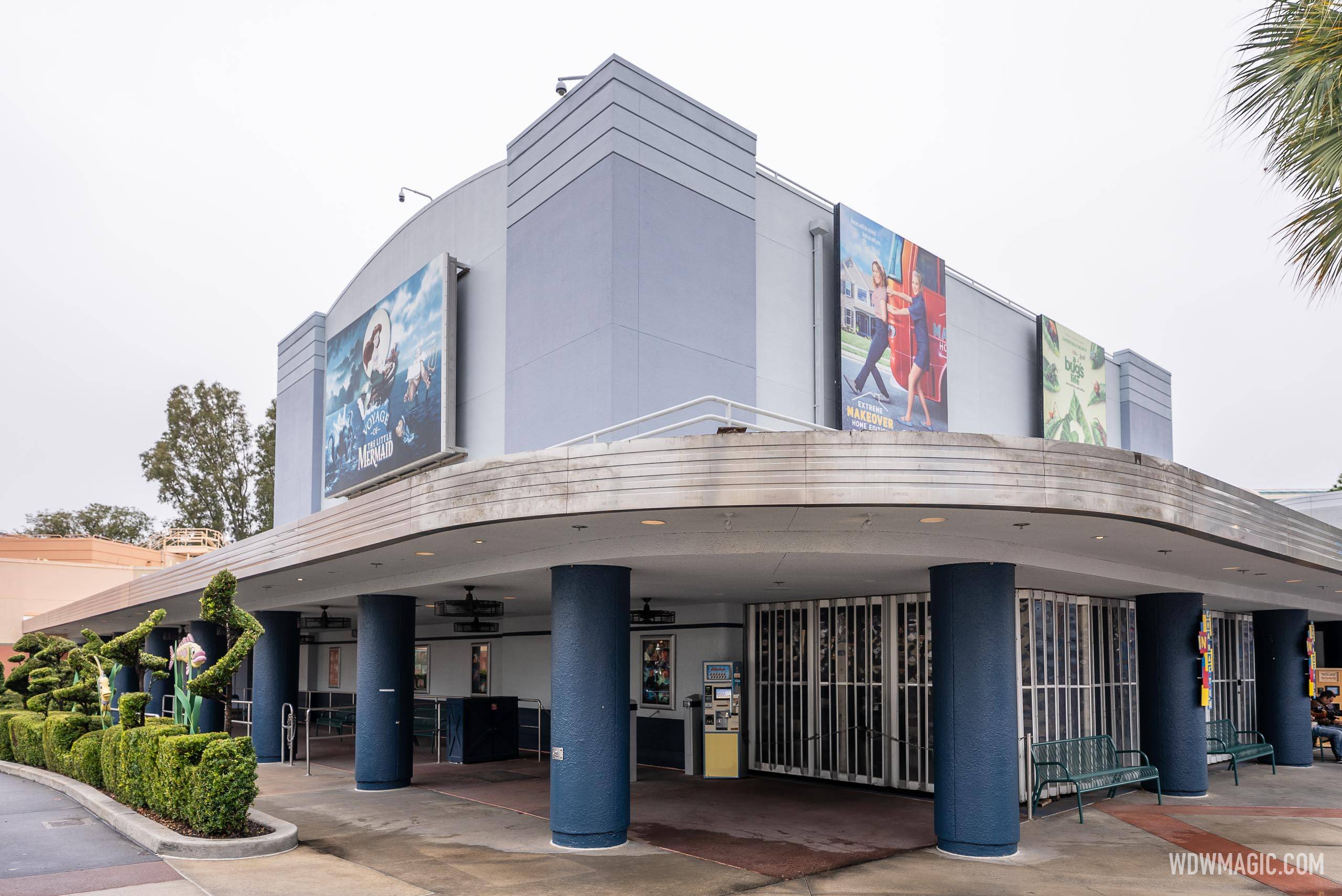 Disney Prepares for New Show as Voyage of the Little Mermaid Signage Comes Down at Hollywood Studios