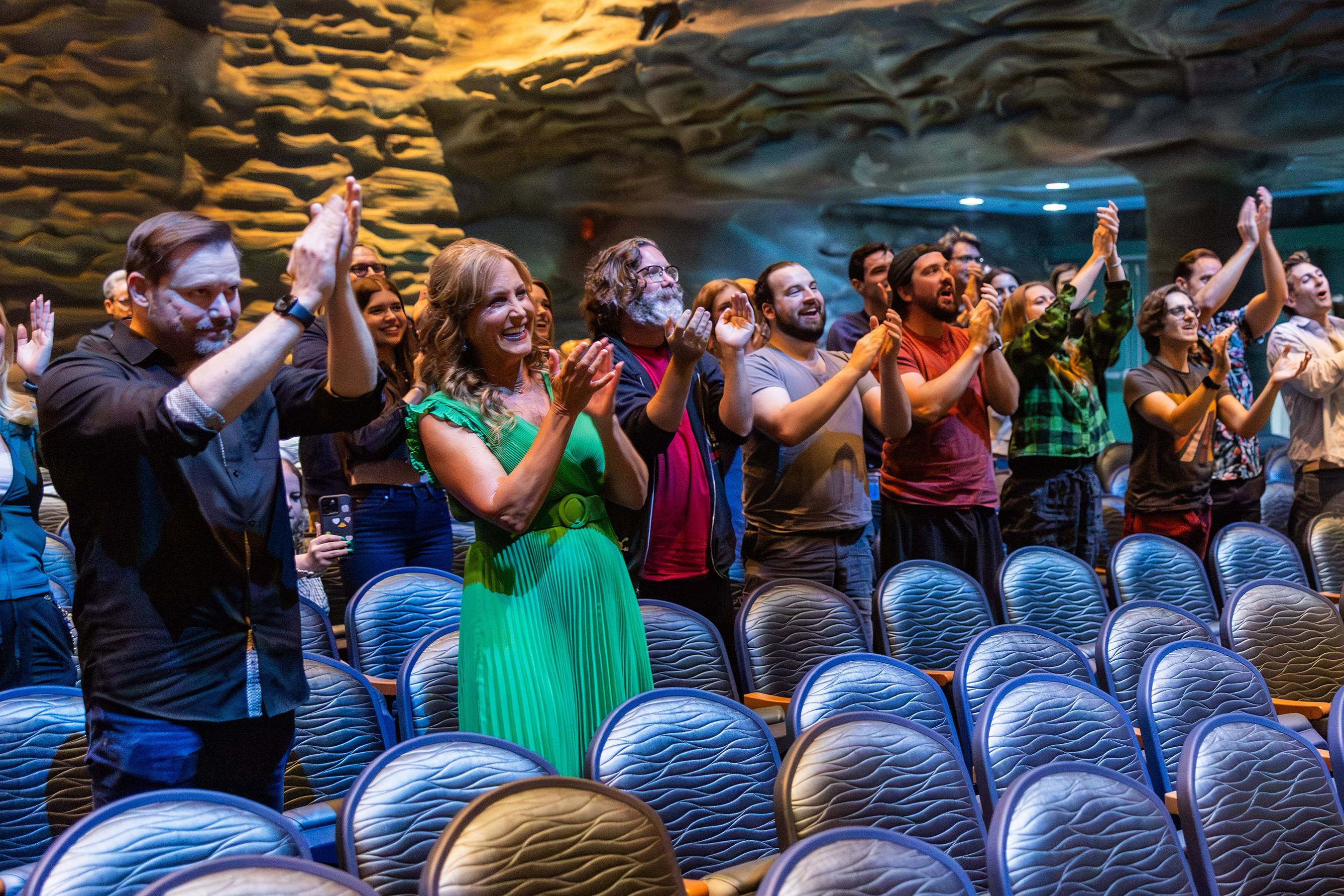 Jodi Benson Surprised Cast of The Little Mermaid - A Musical Adventure