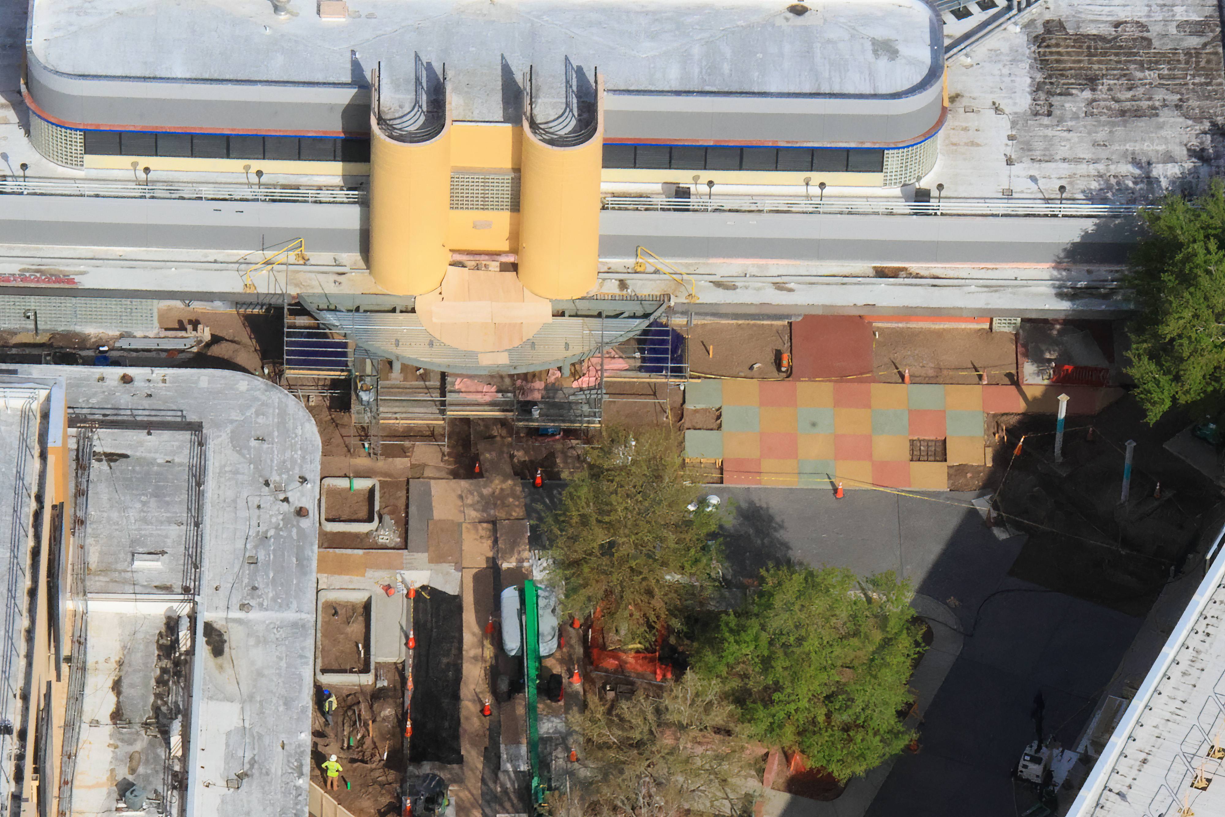 Magic of Disney Animation: Latest Aerial Photos Show Sorcerer Hat Prep and New Paint