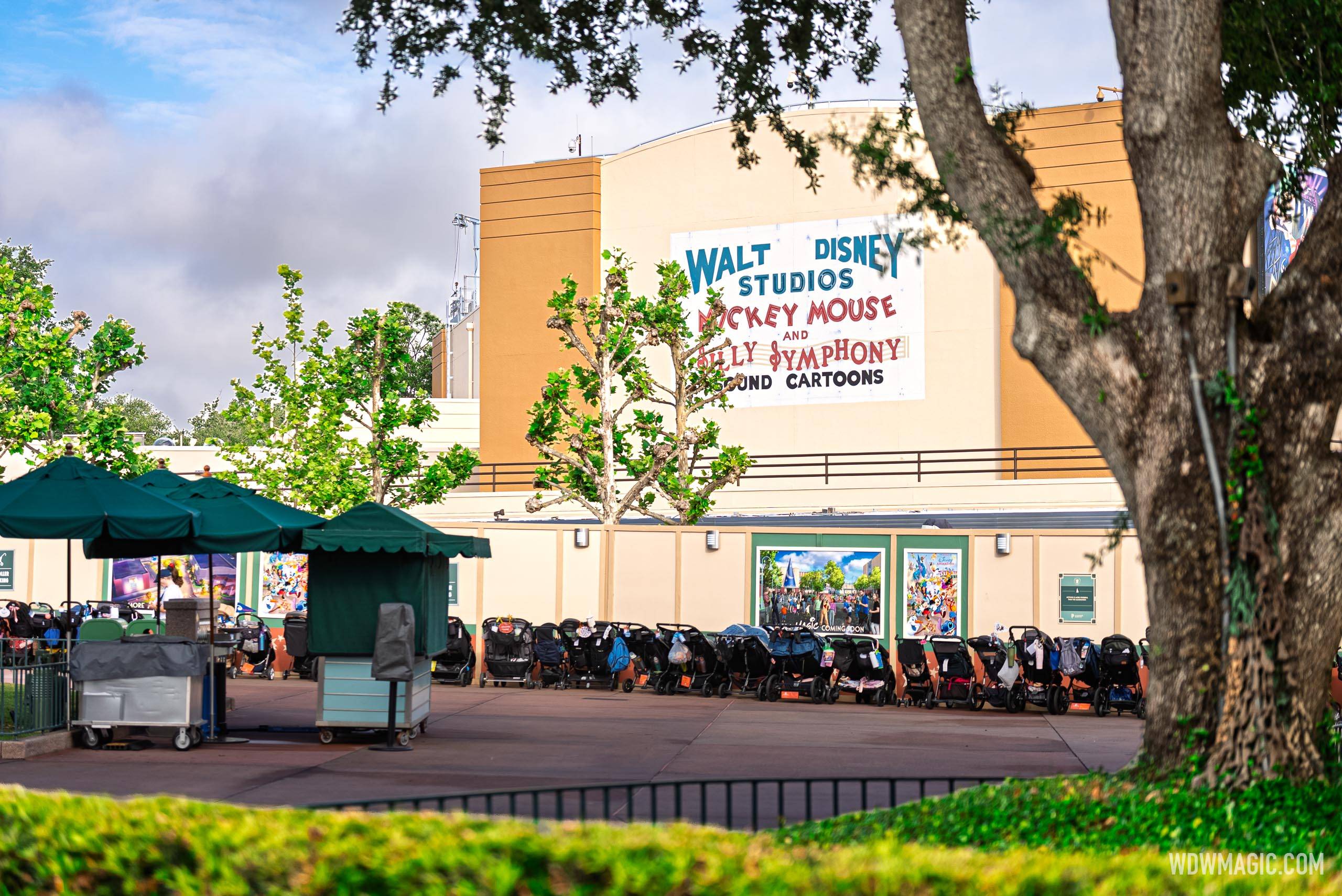 Walt Disney Studios Courtyard: Latest Construction Progress - April 28 2026