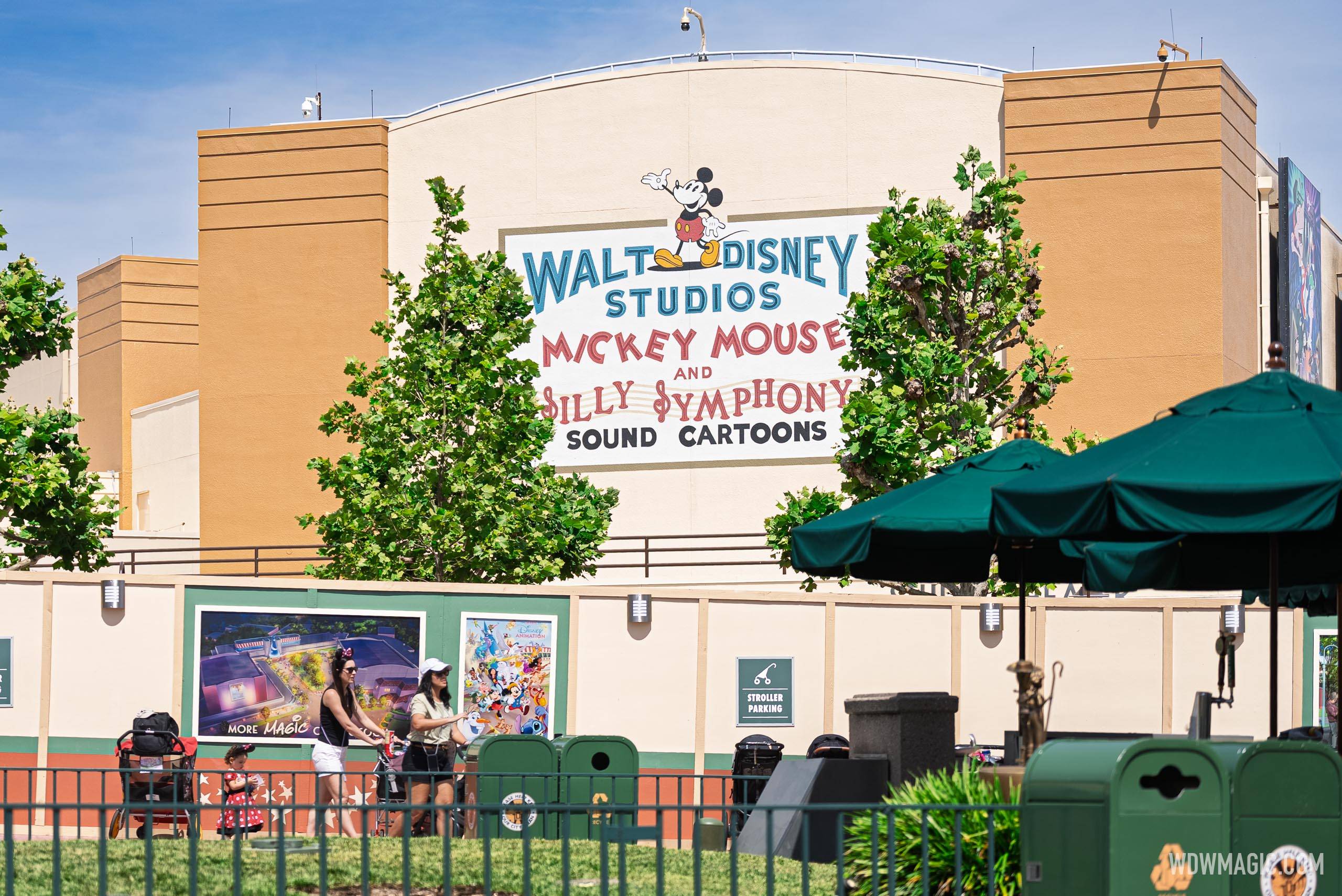 New Posters, Signs, and Murals: Hollywood Studios Courtyard Progress Photos - May 12 2026