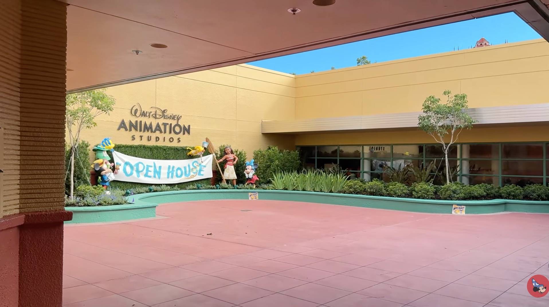 Magic of Disney Animation Atrium Courtyard: First Look From WDI