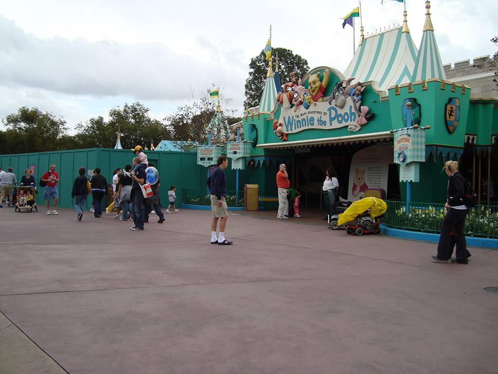 Walls up around 'The Many Adventures of Winnie the Pooh'