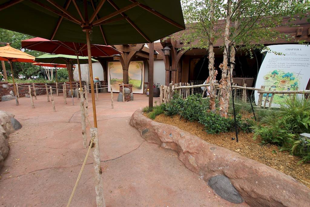 PHOTOS - A look at the new Winnie the Pooh meet and greet set in Fantasyland