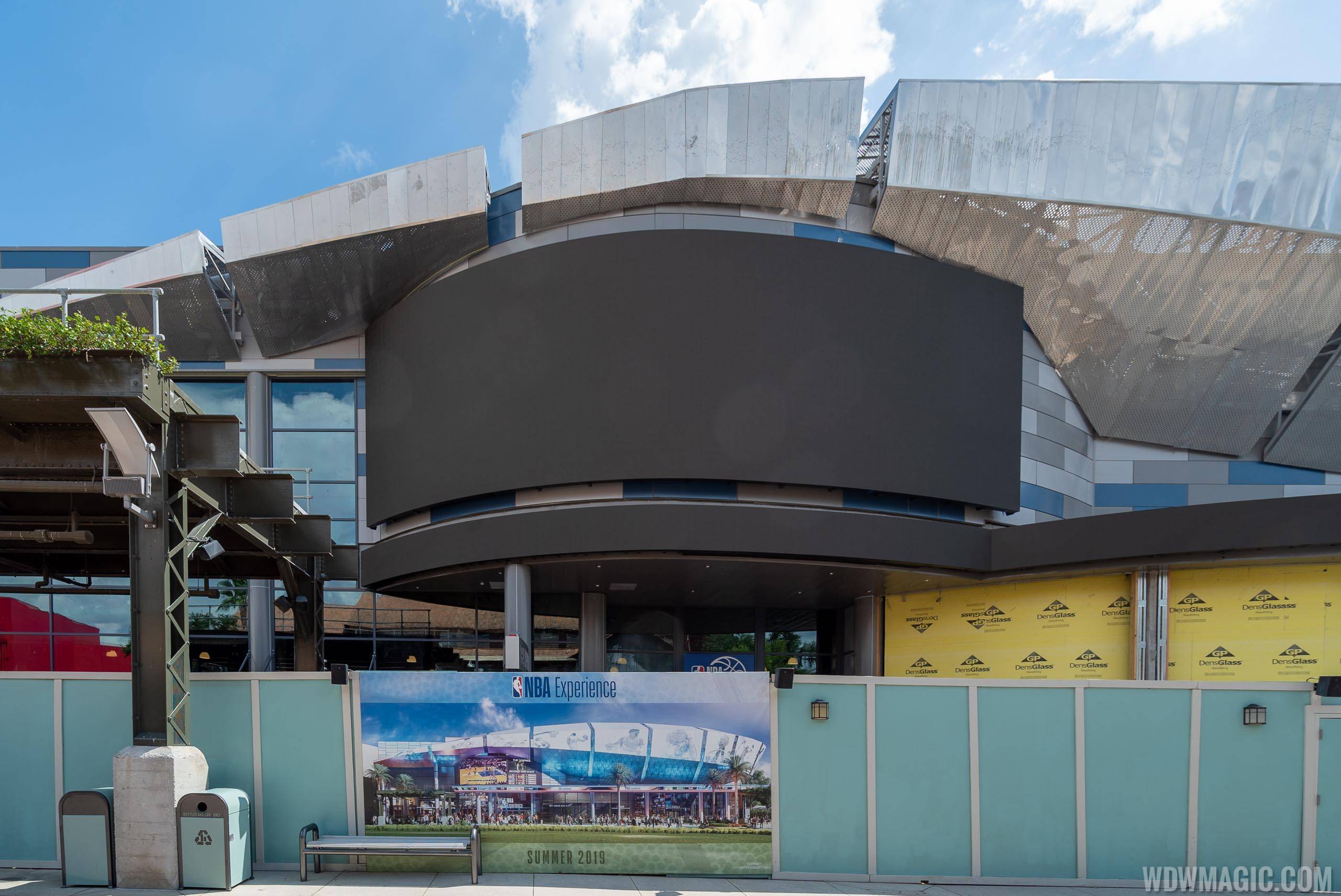 The NBA Experience and City Works construction - June 2019